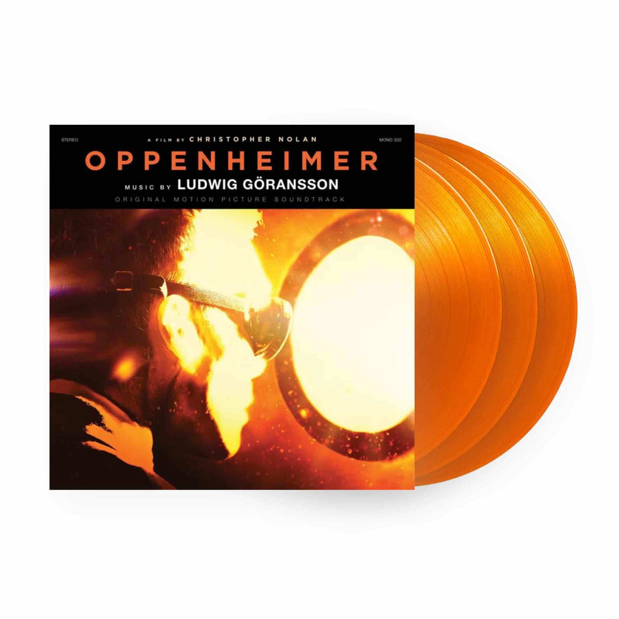 Ludwig Göransson - A Film By Christopher Nolan - Oppenheimer (Original Soundtrack): Limited Opaque Orange Vinyl 3LP