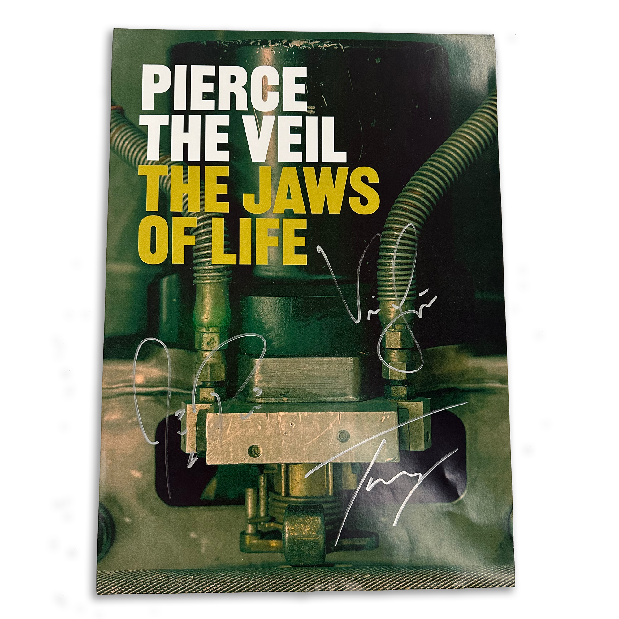 The Jaws Of Life: Limited 'Natural' Vinyl LP + Signed A3 Poster