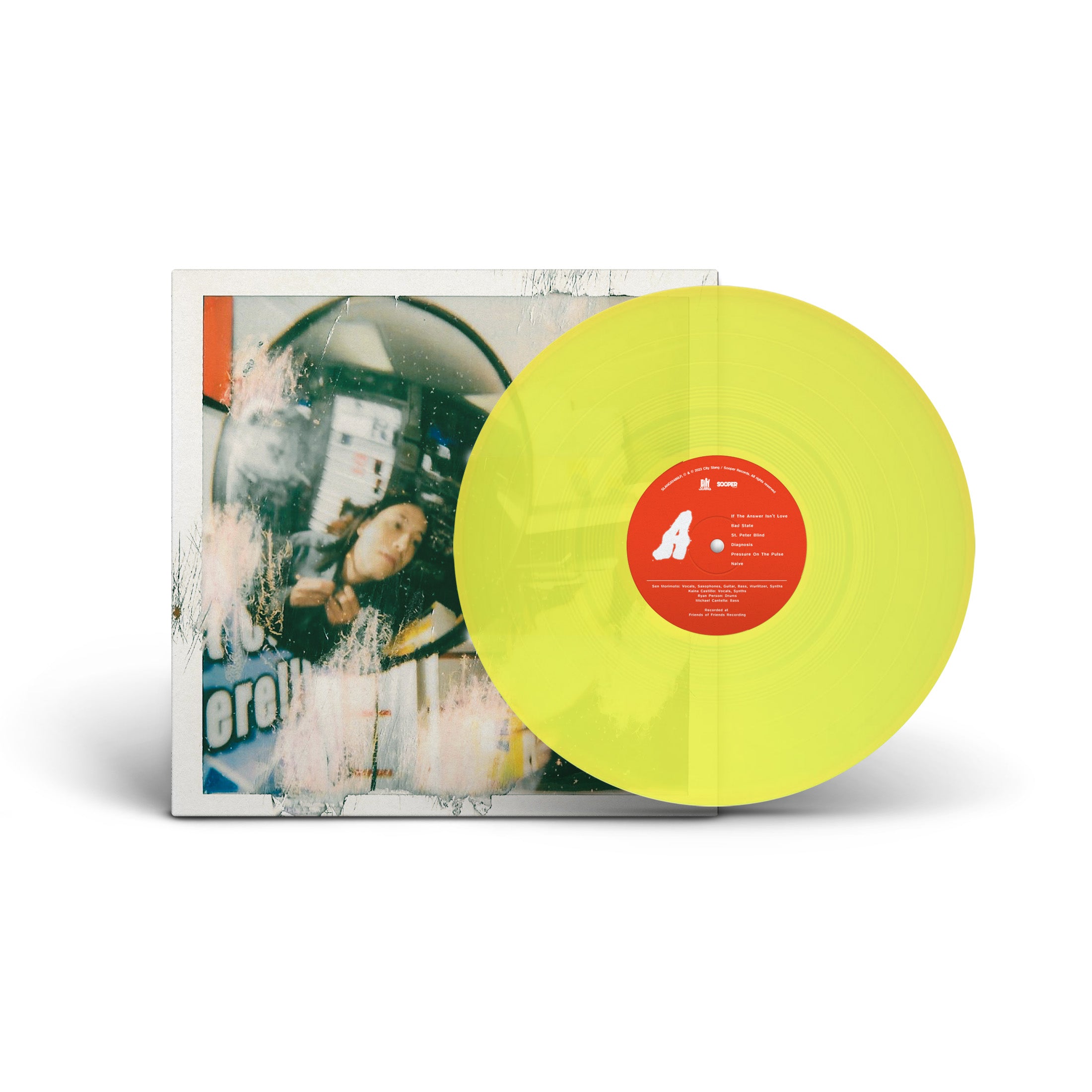 Sen Morimoto - Diagnosis: Limited Neon Yellow Vinyl LP