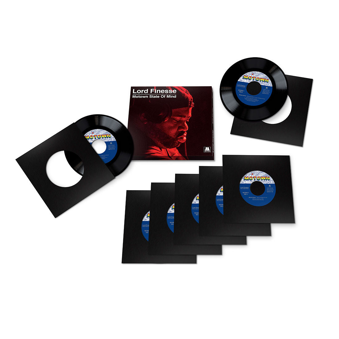 Lord Finesse - Lord Finesse Presents – Motown State Of Mind: Limited  Edition 7 x 7