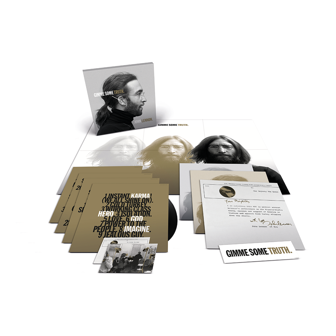 John Lennon, Yoko Ono - GIMME SOME TRUTH: Limited Vinyl 4LP Box Set
