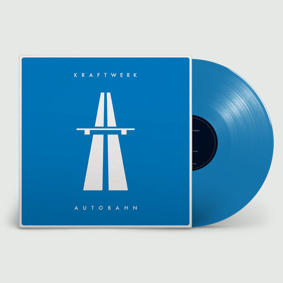 Kraftwerk - Autobahn: Limited Edition Translucent Blue Vinyl LP.