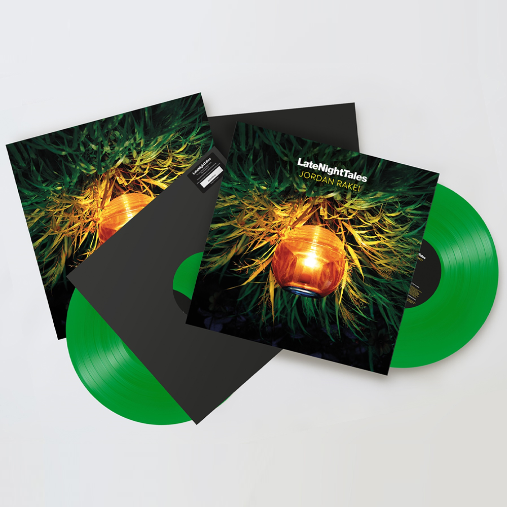 Late Night Tales - Jordan Rakei: Signed Exclusive Green Vinyl 2LP