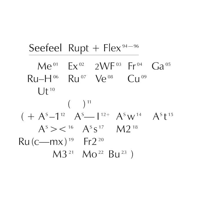Seefeel - Rupt & Flex (1994 - 96): CD