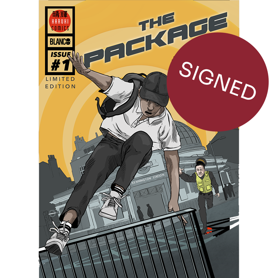 Blanco - The Package: Signed Comic Book