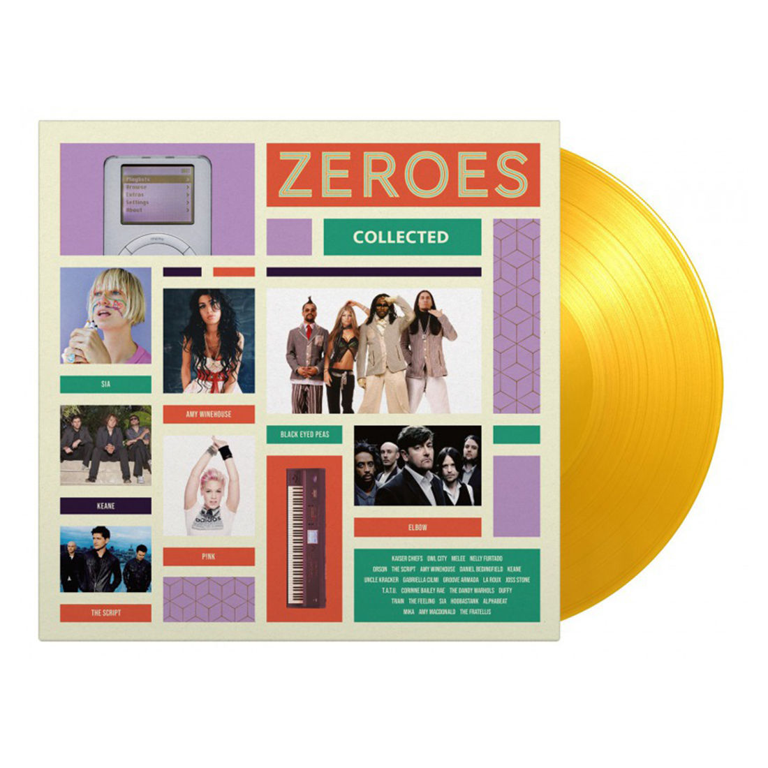 Various Artists - 2000s Collected: Limited Edition Translucent Yellow Vinyl LP