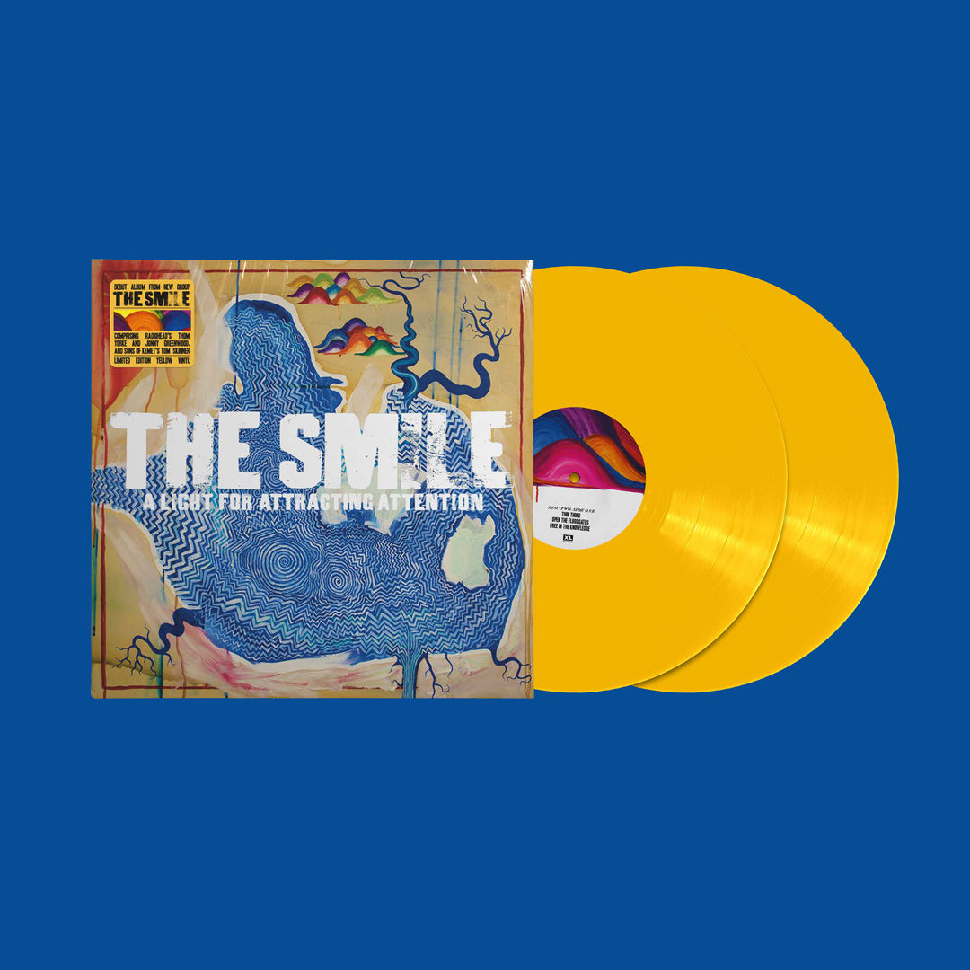 The Smile - A Light For Attracting Attention: Limited Edition Yellow Vinyl 2LP