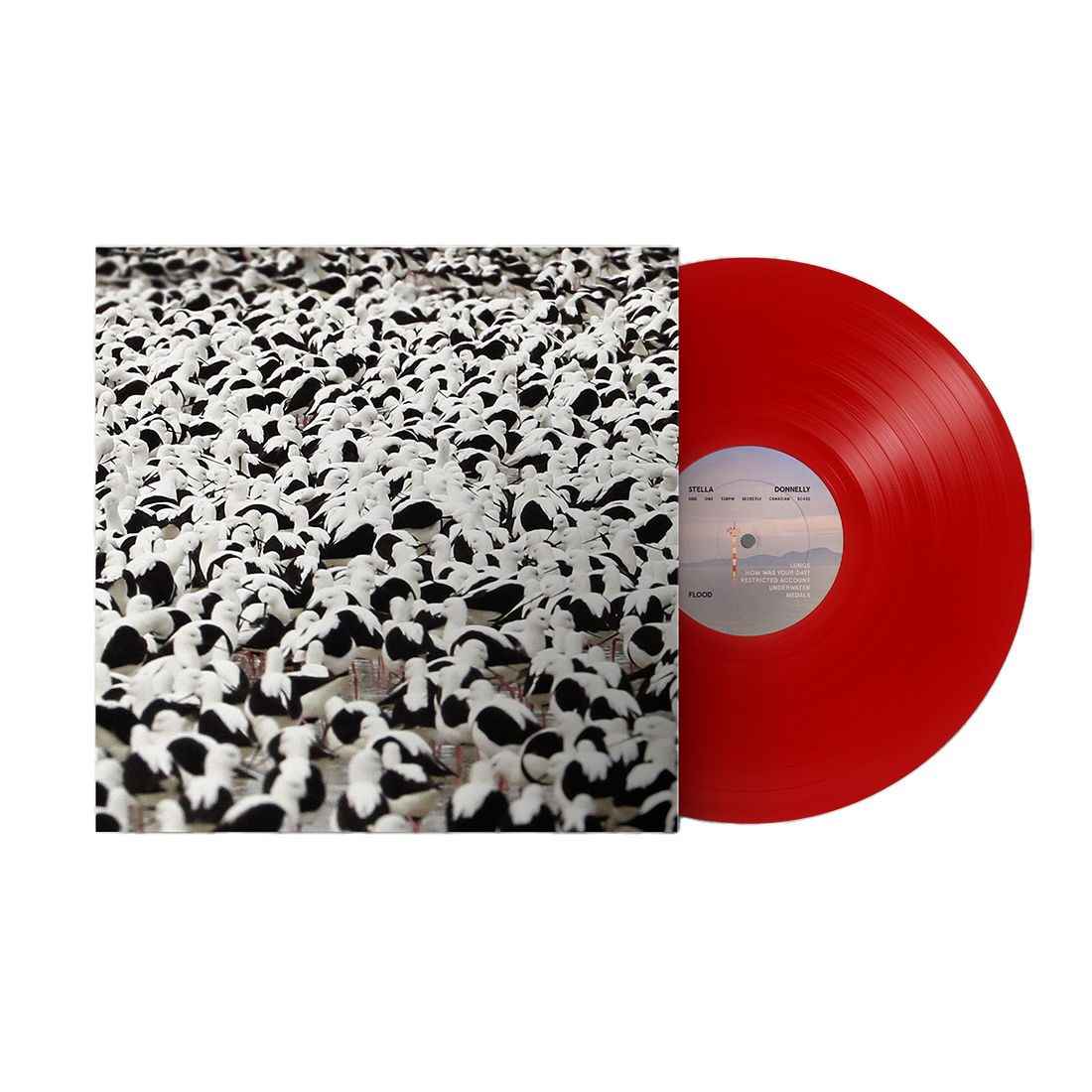Flood: Opaque Red Vinyl LP