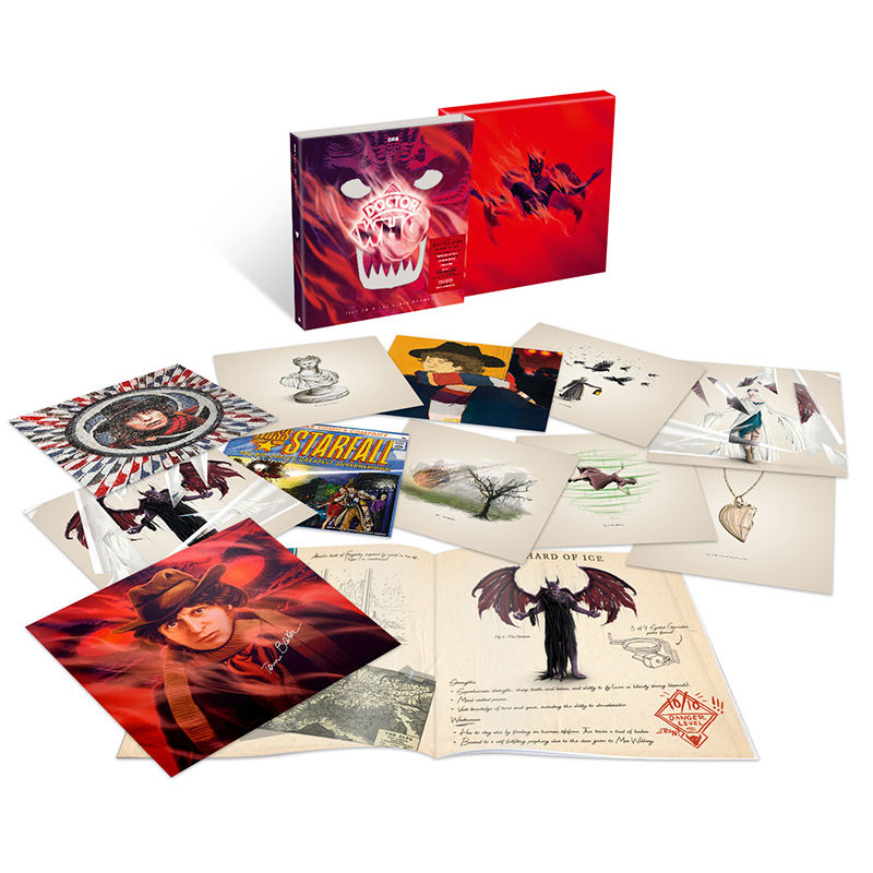 Original Soundtrack - Doctor Who - Demon Quest: Limited 140g Red & Black Vinyl 10LP & Print Box Set (signed by Tom Baker)