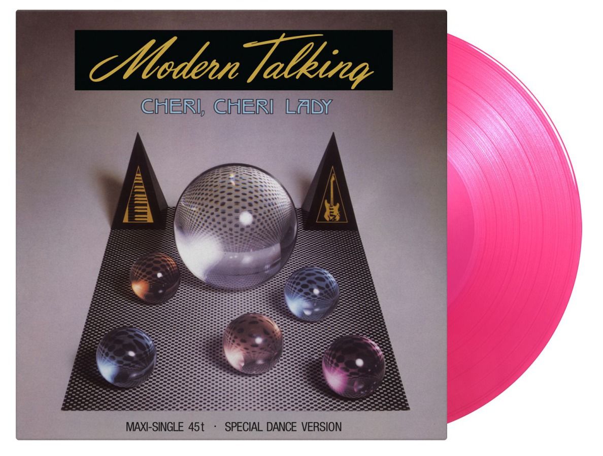 Modern Talking - Cheri, Cheri Lady: Pink Vinyl 12" Single