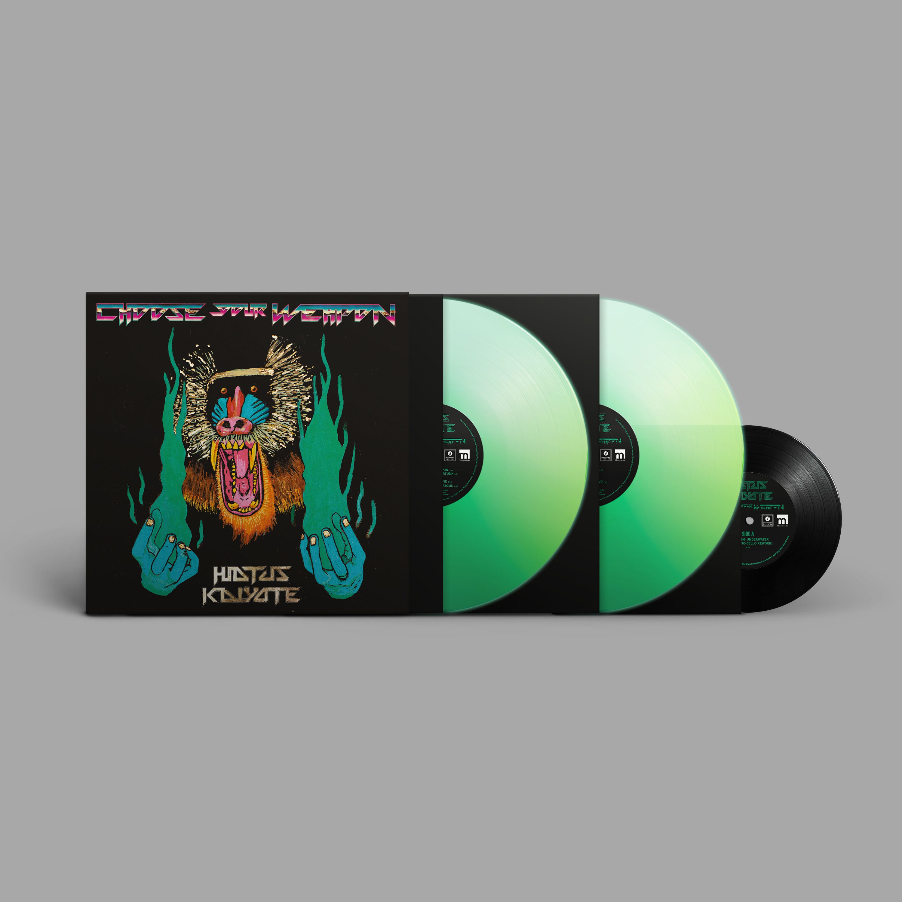 Hiatus Kaiyote - Choose Your Weapon: Photoluminescent Transparent Vinyl 2LP & Bonus 7"
