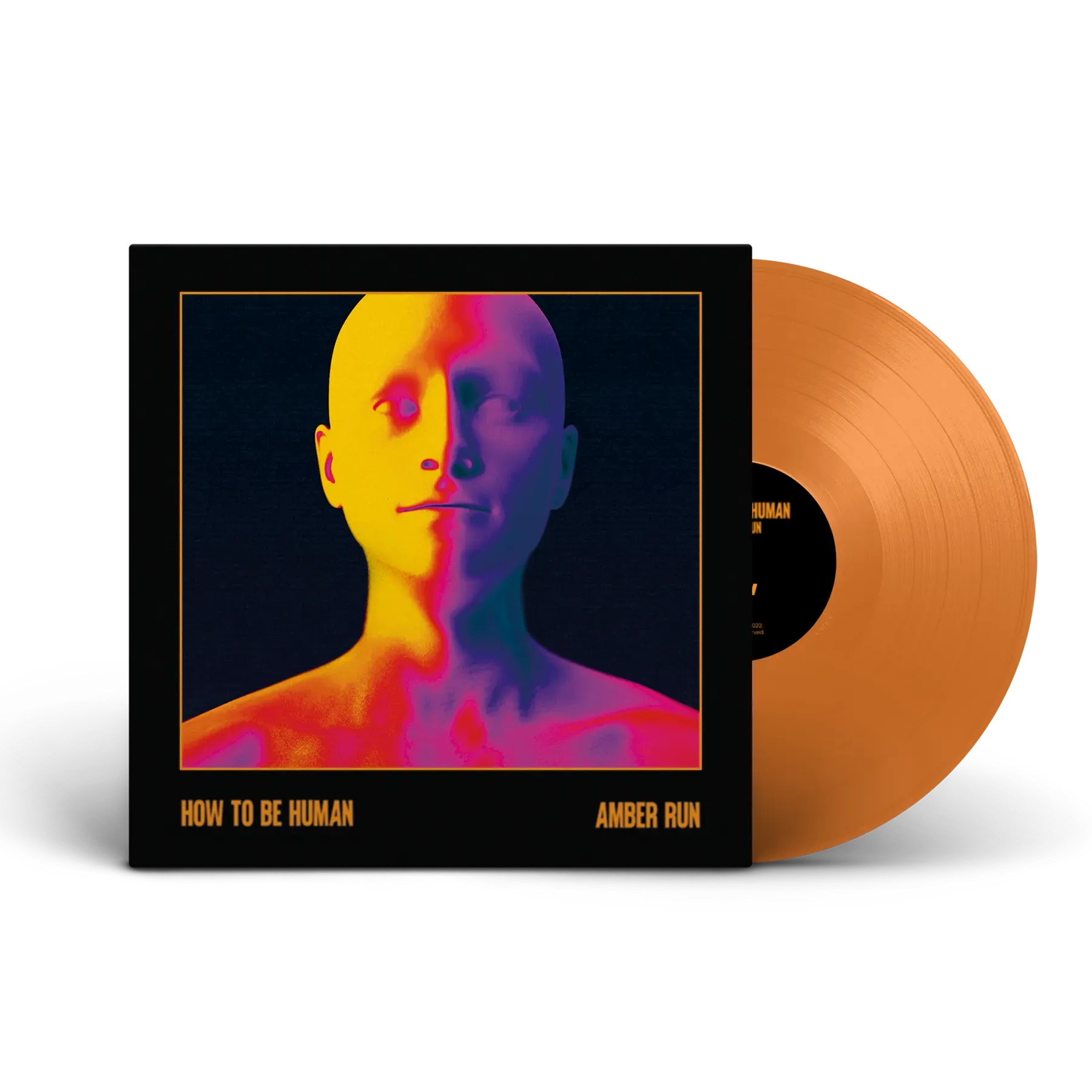 How To Be Human: Limited Edition Signed Amber Colour Vinyl LP