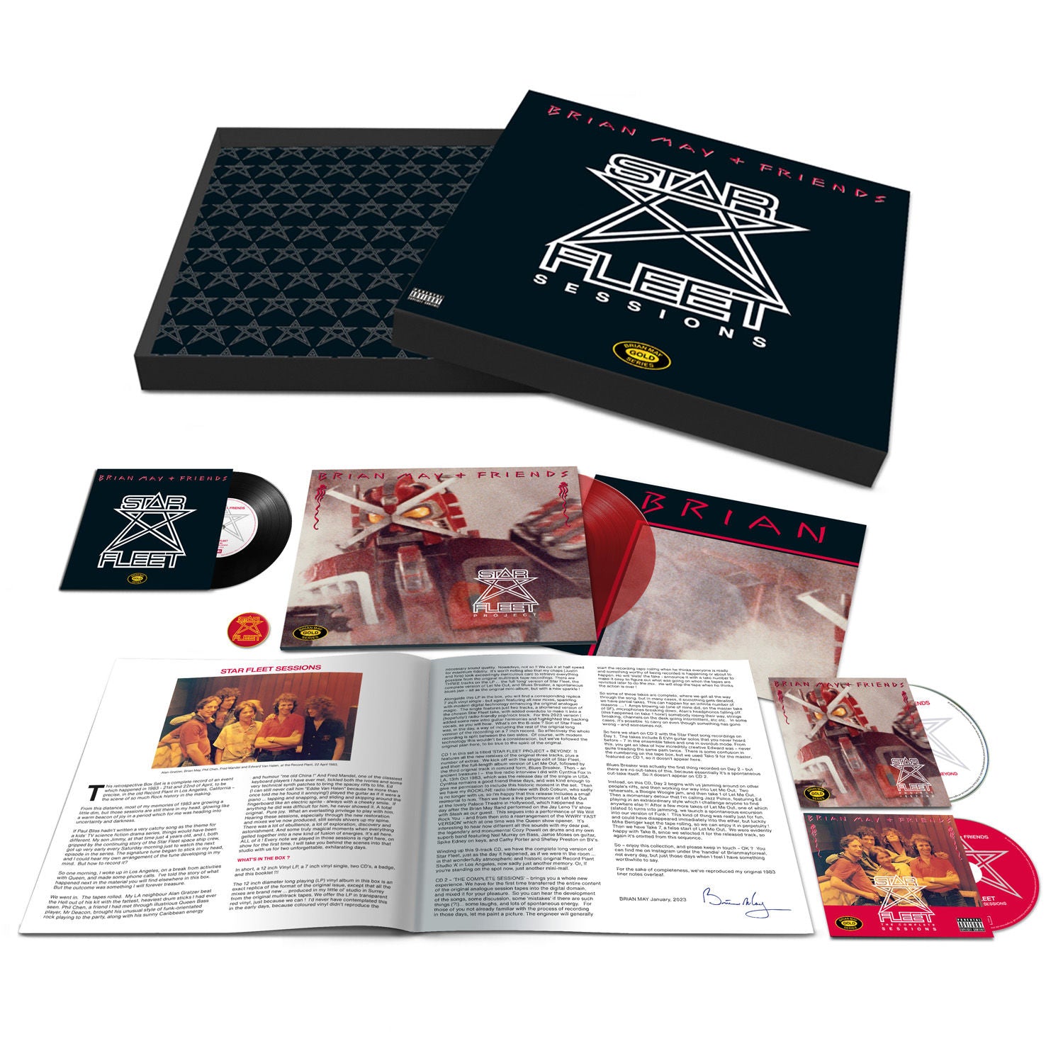 Brian May - Star Fleet Project Boxset (Exclusive Queen Store Edition)