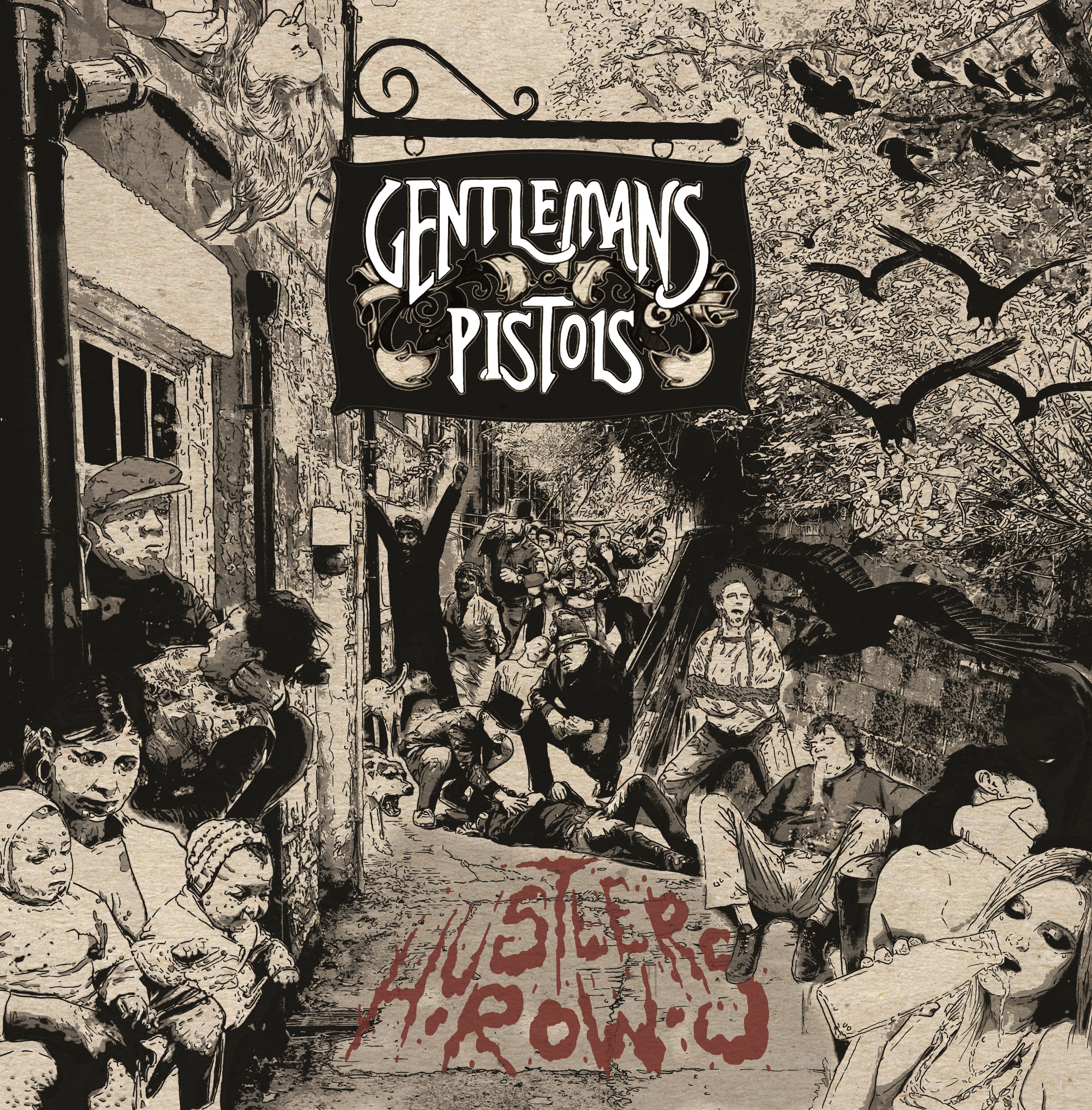 Gentlemans Pistols - Hustler's Row: CD