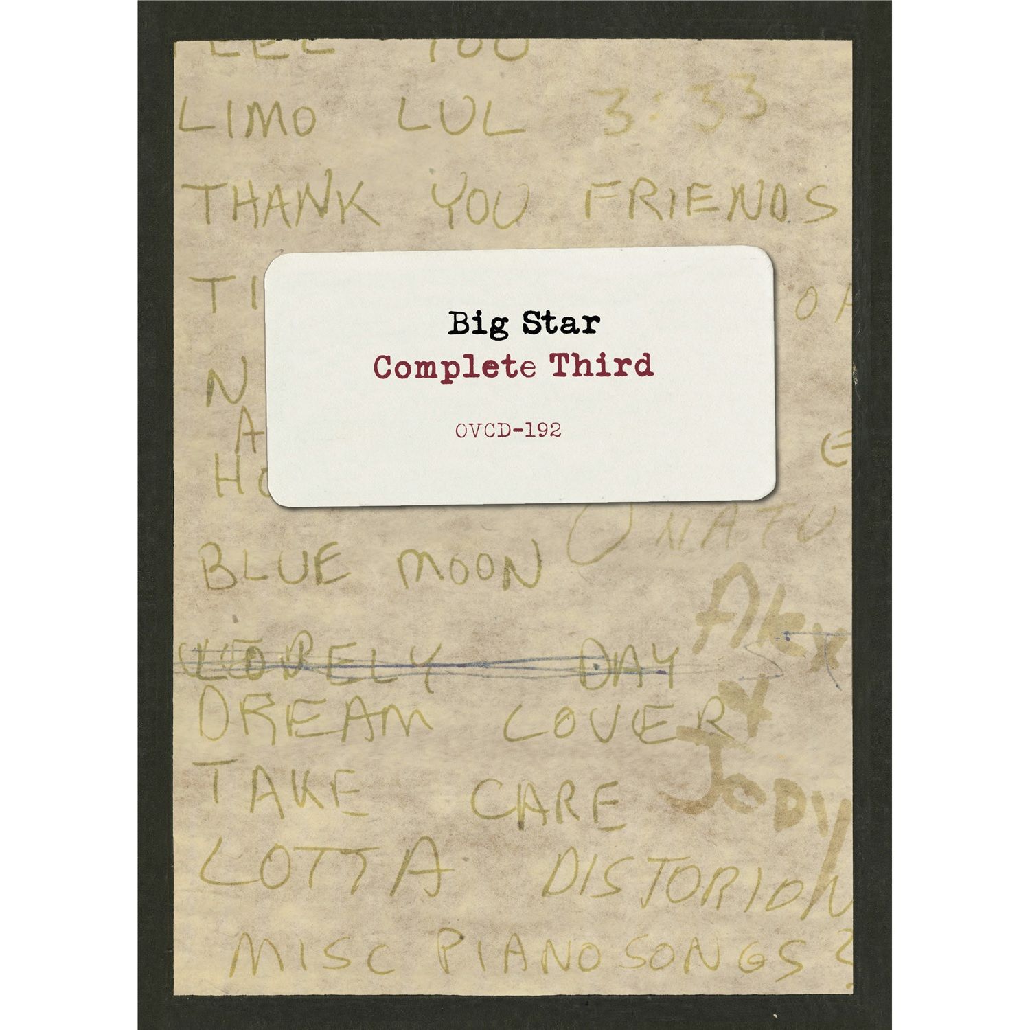 Big Star - Complete Third: 3CD