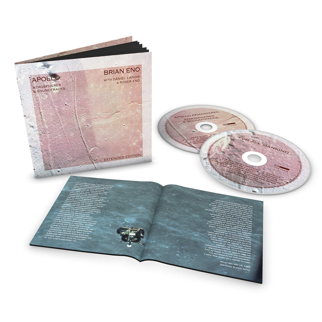 Brian Eno - Apollo - Atmospheres And Soundtracks: Limited Hardcover Book CD Edition