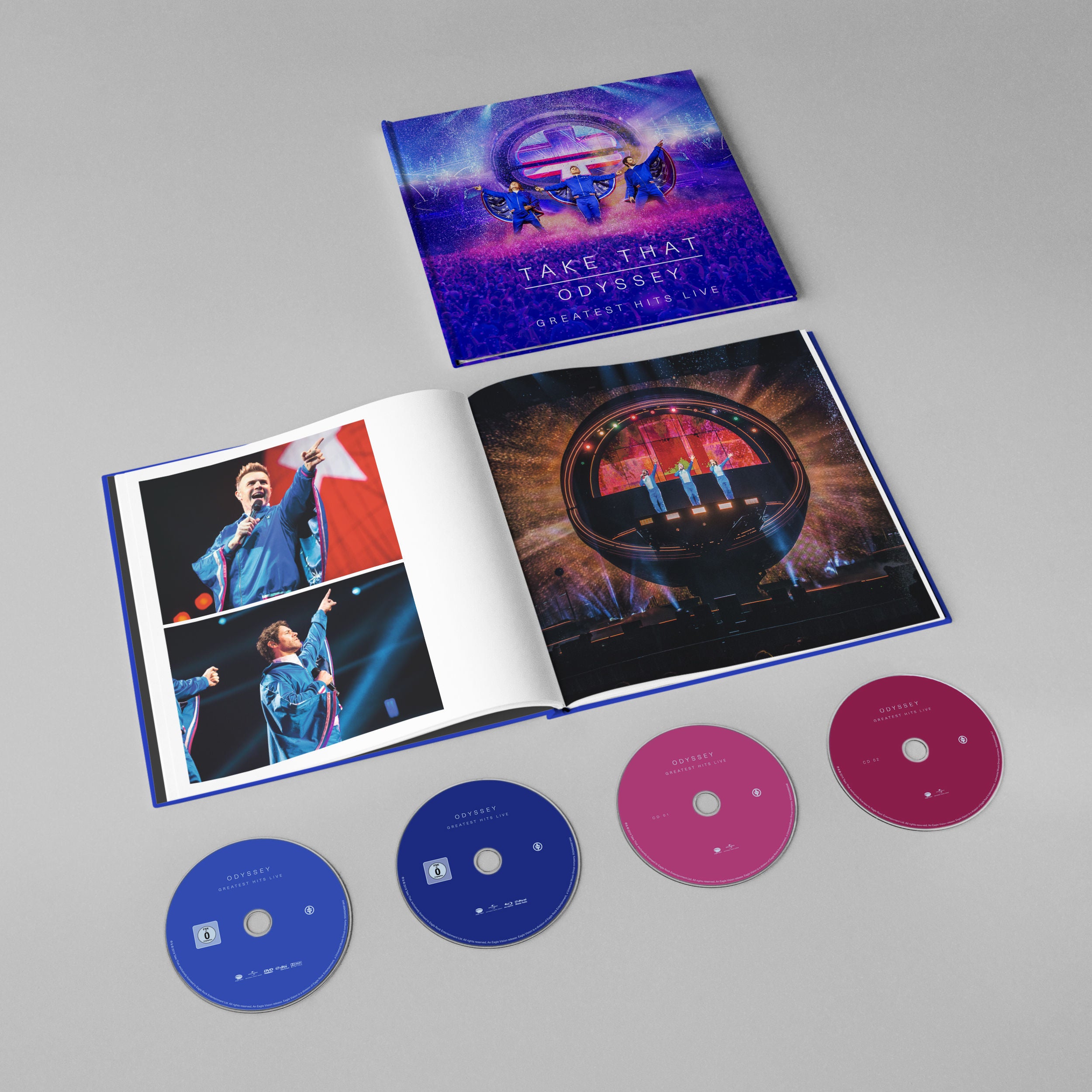 Odyssey - Greatest Hits Live: Limited Edition DVD, Blu-Ray + 2CD