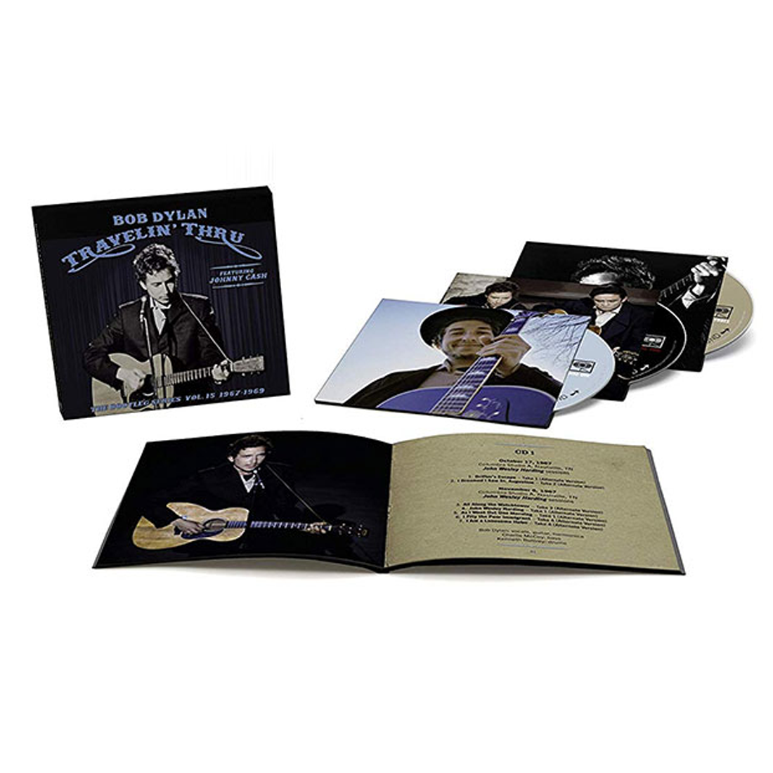 Bob Dylan Featuring Johnny Cash - Travelin’ Thru, 1967 – 1969 - The Bootleg Series Vol. 15: 3CD