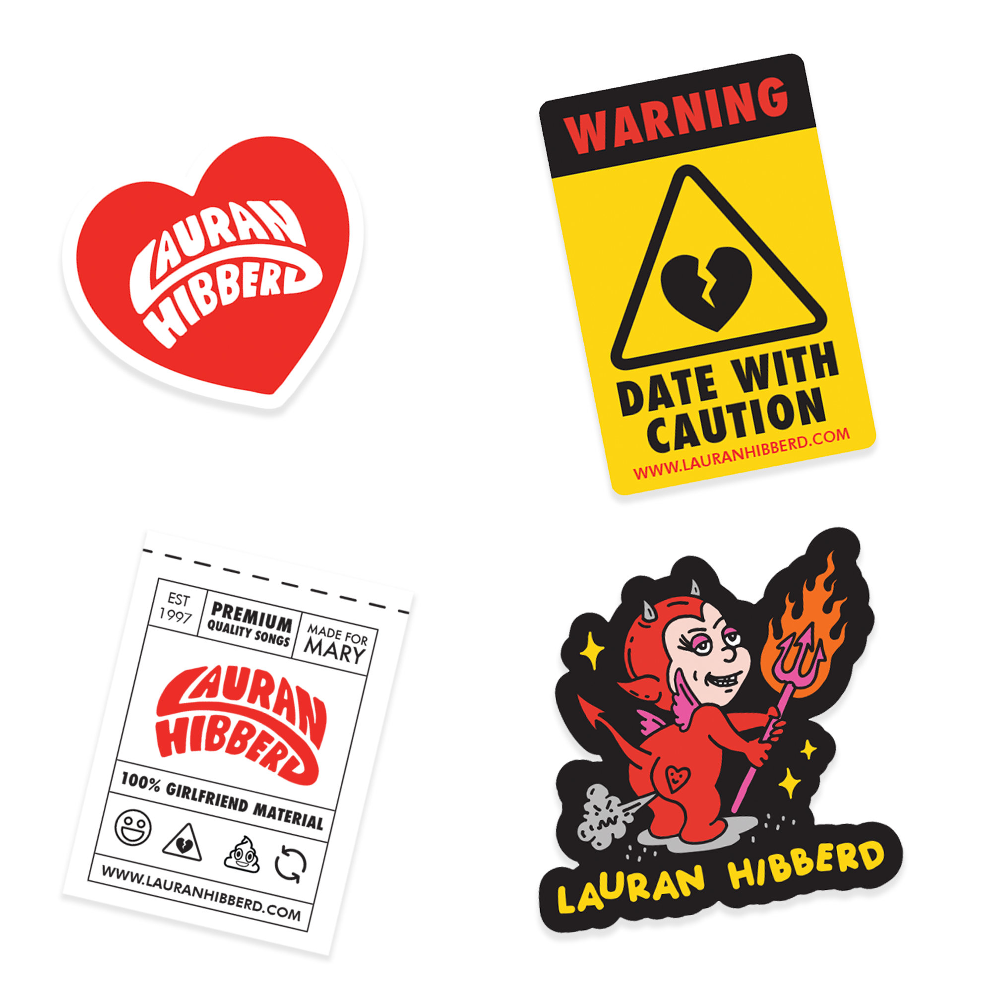 Lauran Hibberd - Lauran Hibberd Sticker Pack
