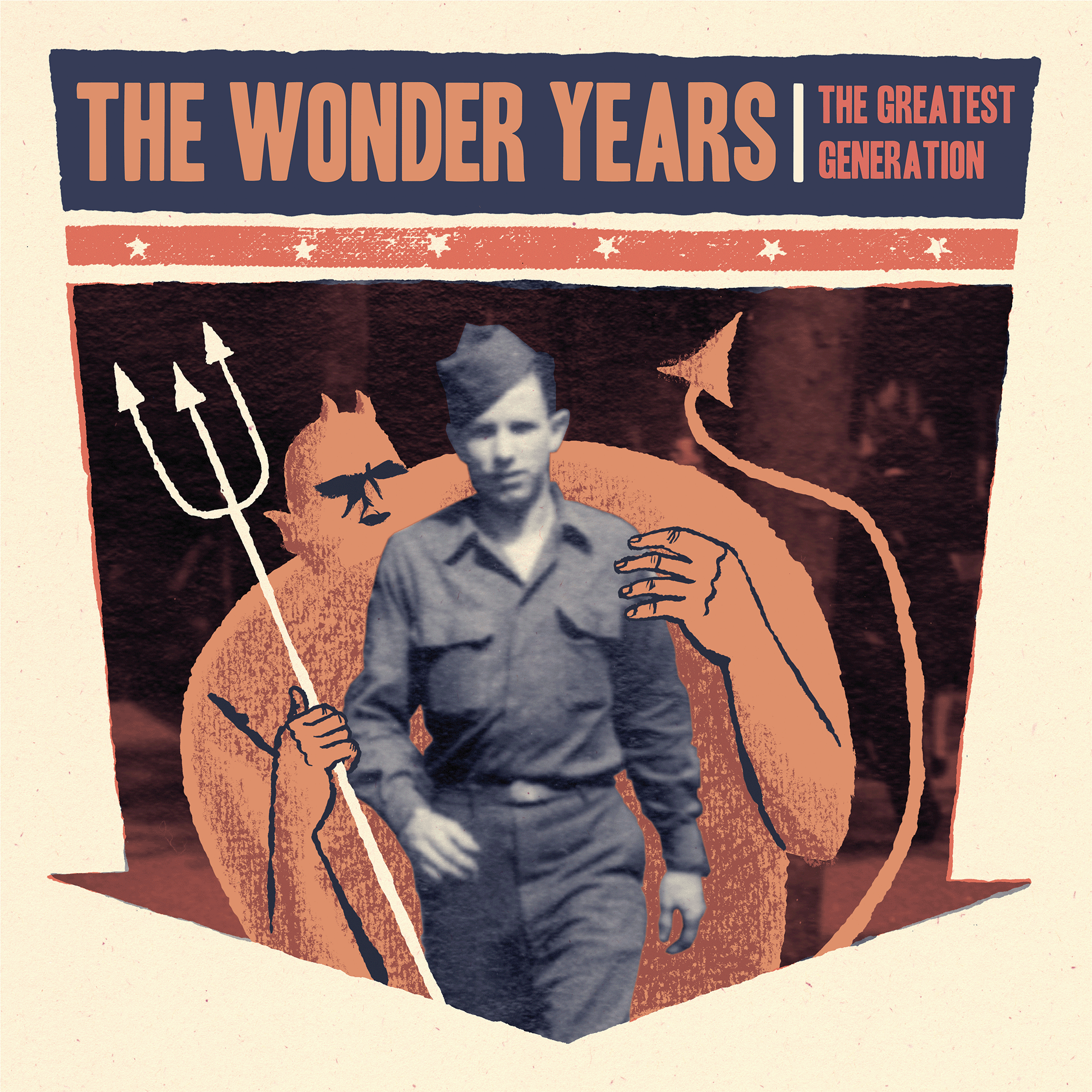 The Wonder Years - The Greatest Generation: Limited Green Inside Clear w/ Black Splatter Vinyl LP