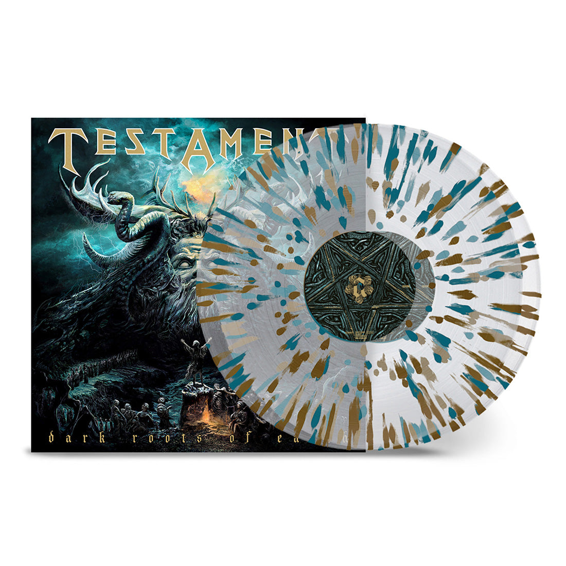 Testament - Dark Roots Of Earth: Gold Green Splatter Vinyl 2LP