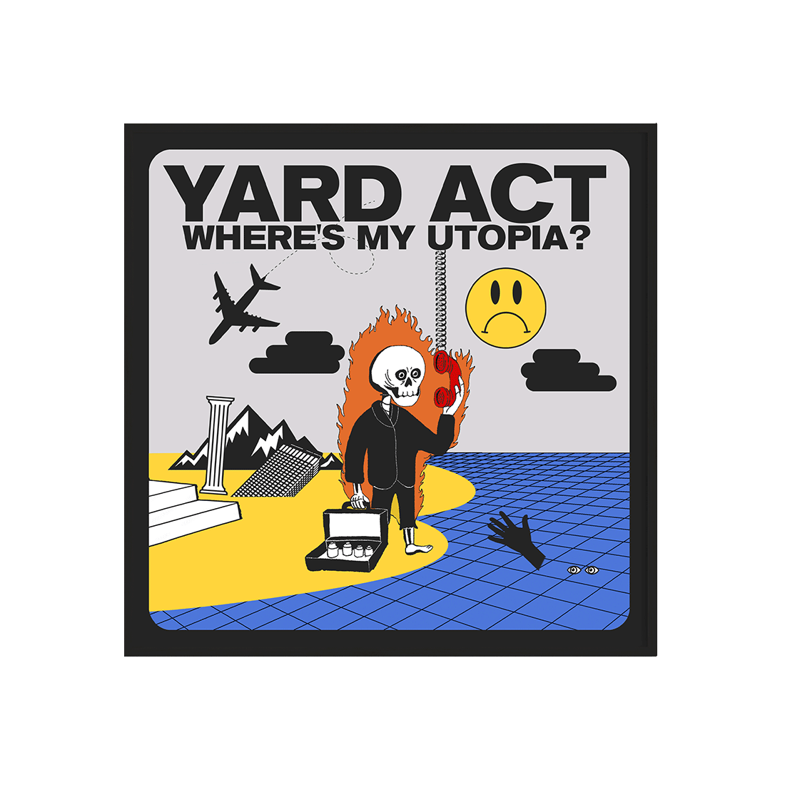 Yard Act - Where’s My Utopia?: 12x12  Screenprint