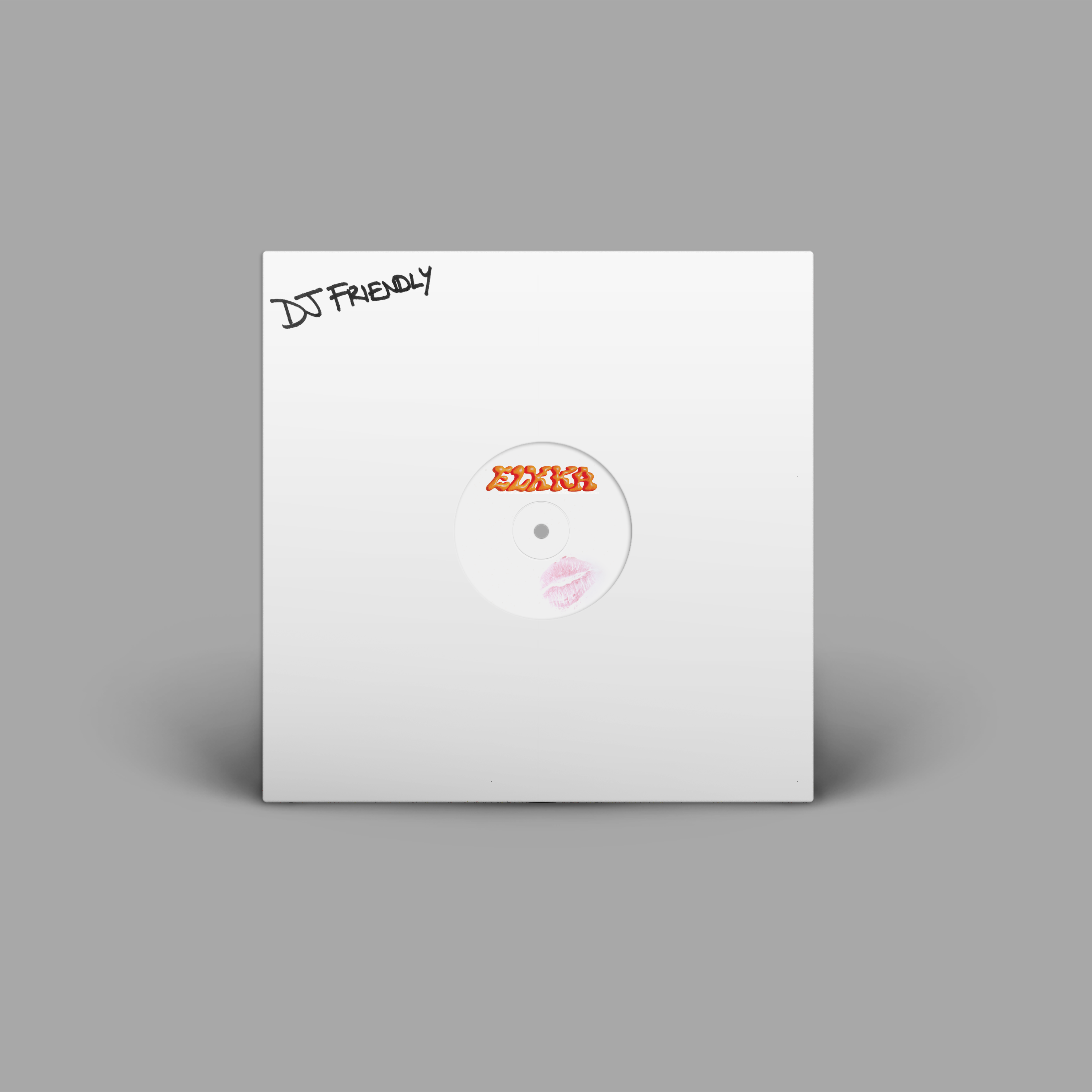 Elkka - DJ Friendly: Limited White Label 12" Vinyl