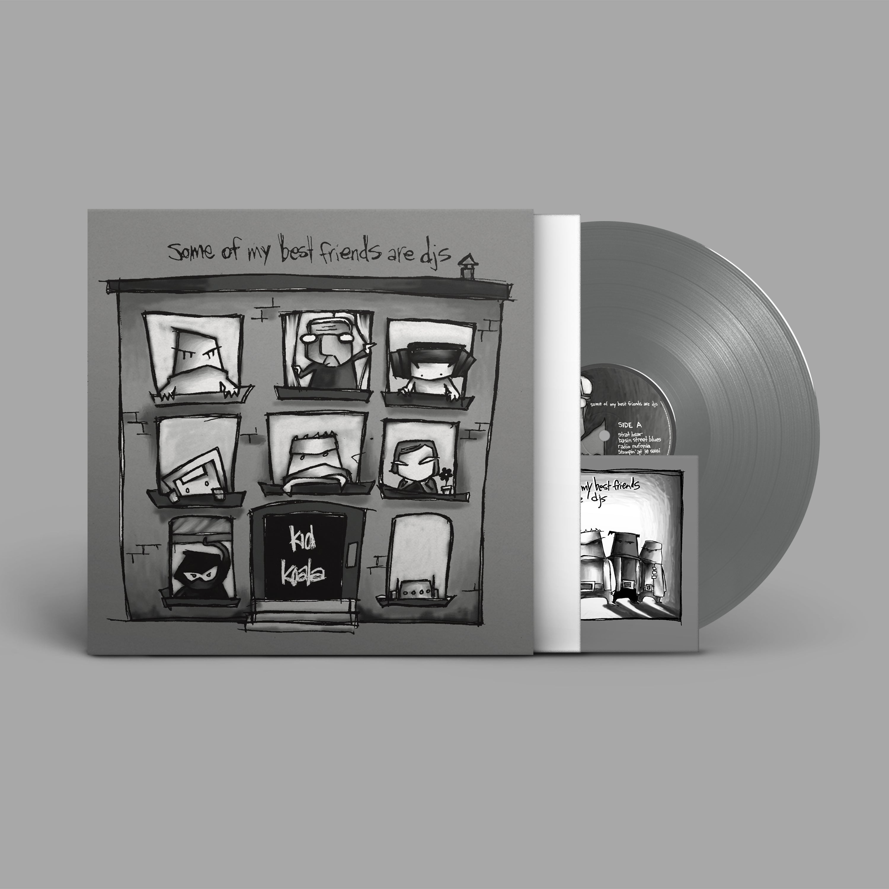 Kid Koala - Some Of My Best Friends Are DJs (20th Anniversary): Silver Vinyl LP