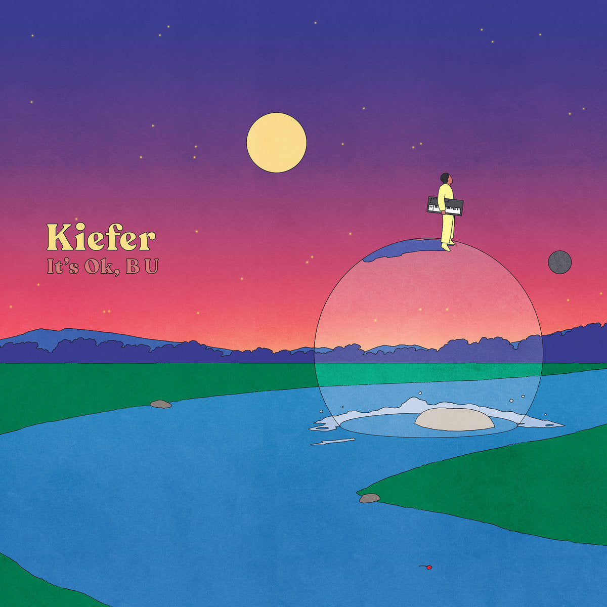 Kiefer - It's Ok, B U: Limited Moon Yellow Vinyl LP