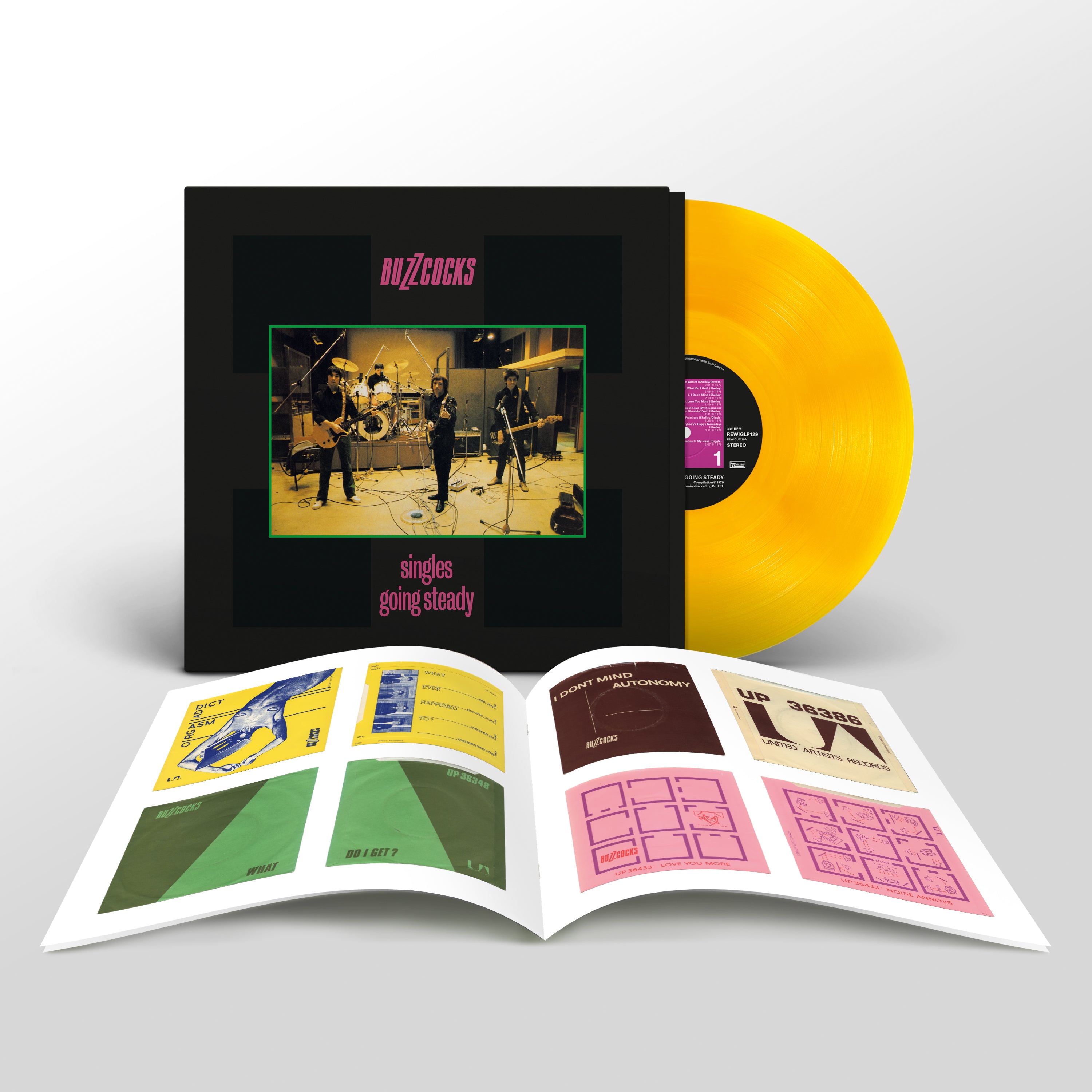 Buzzcocks - Singles Going Steady: Limited 45th Anniversary Edition Orange Vinyl LP