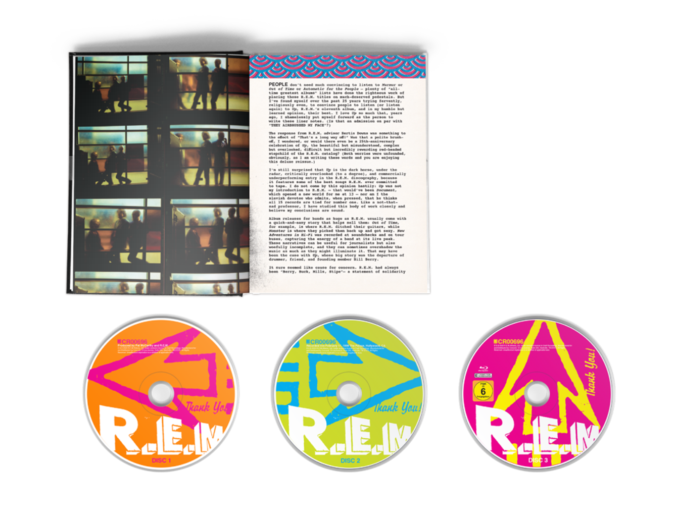 R.E.M. - Up (25th Anniversary Edition): Limited 2CD + Blu-Ray