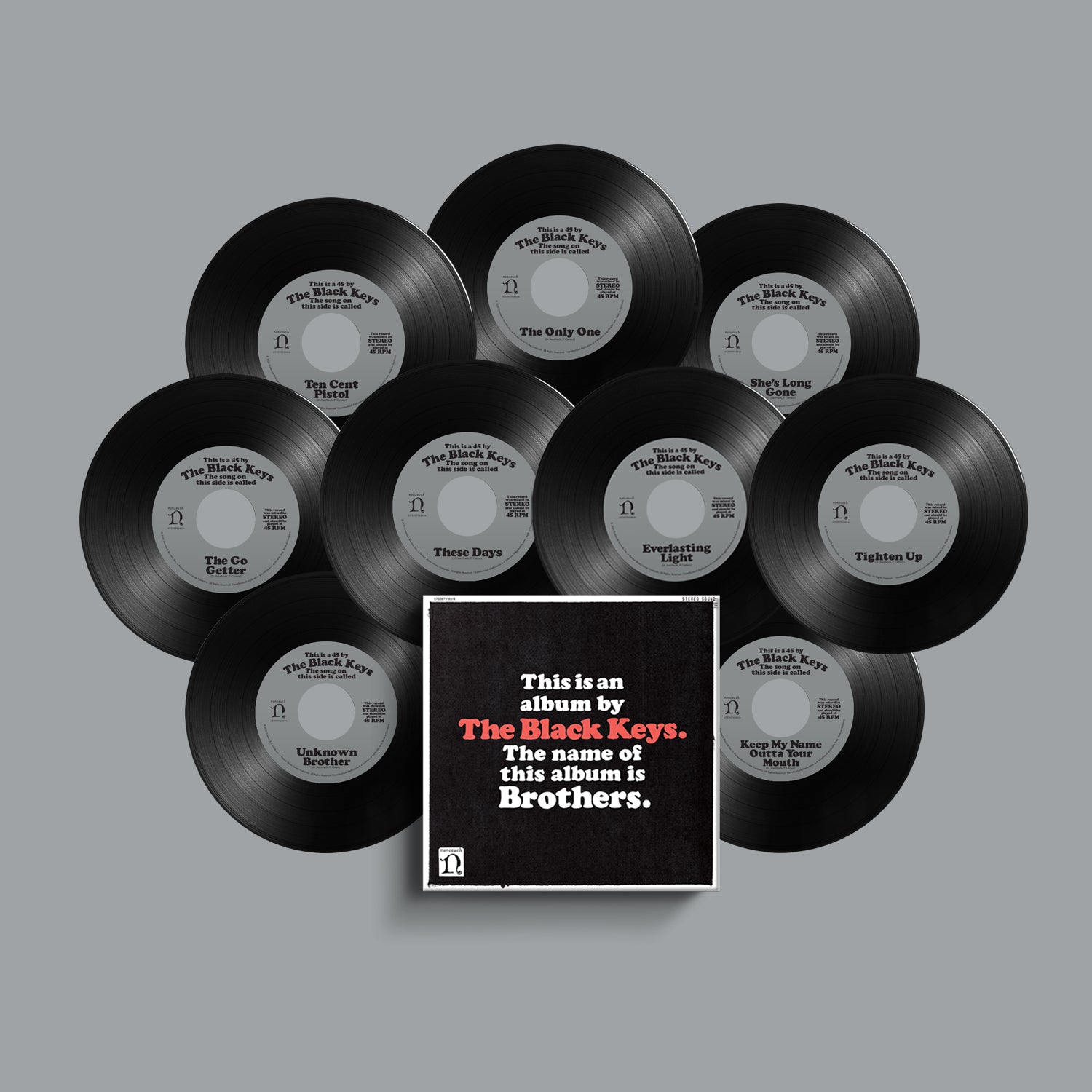 The Black Keys - Brothers (Deluxe Remastered Anniversary Edition): Vinyl 9x7" Box Set