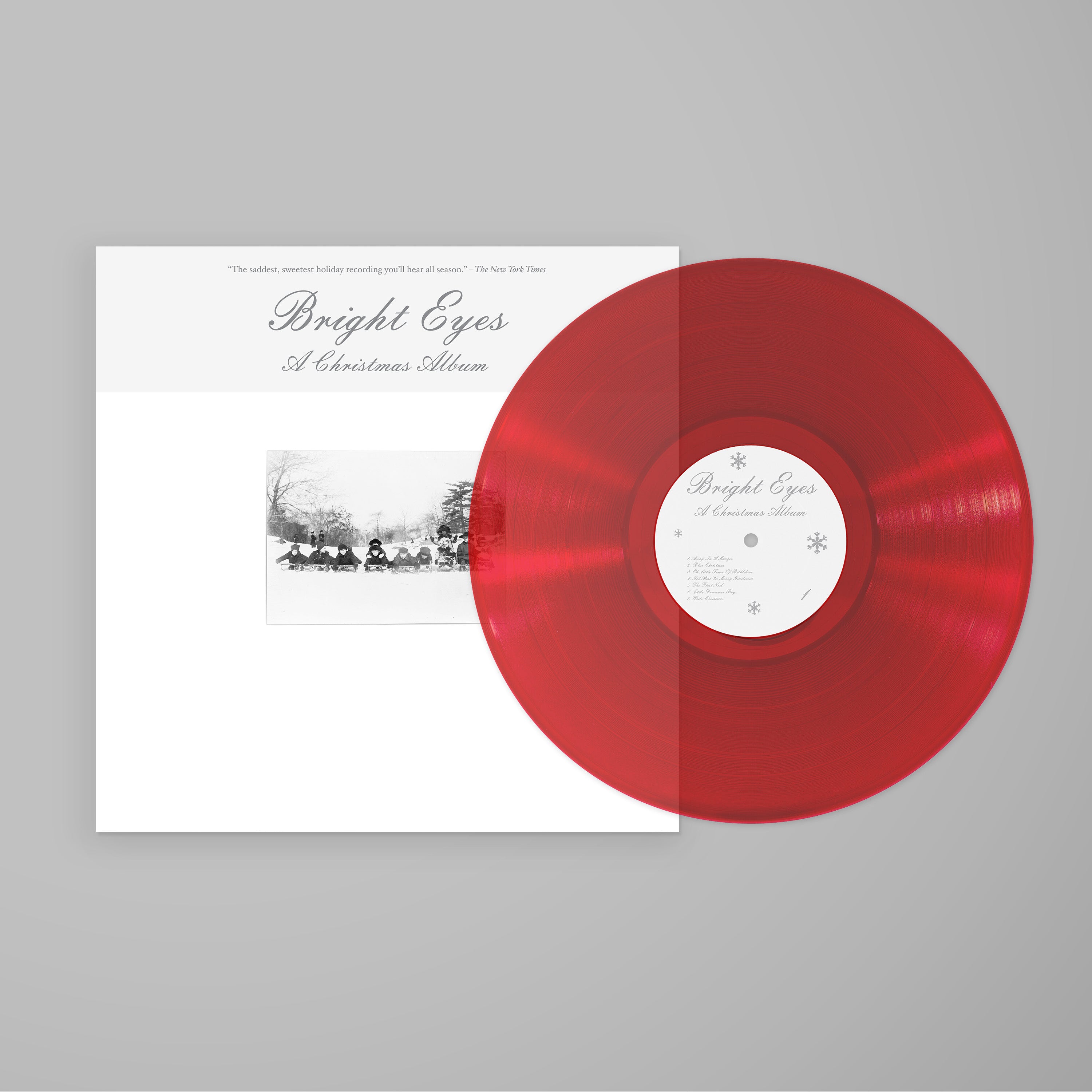 Bright Eyes - A Christmas Album: Limited Clear Red Vinyl LP - Recordstore