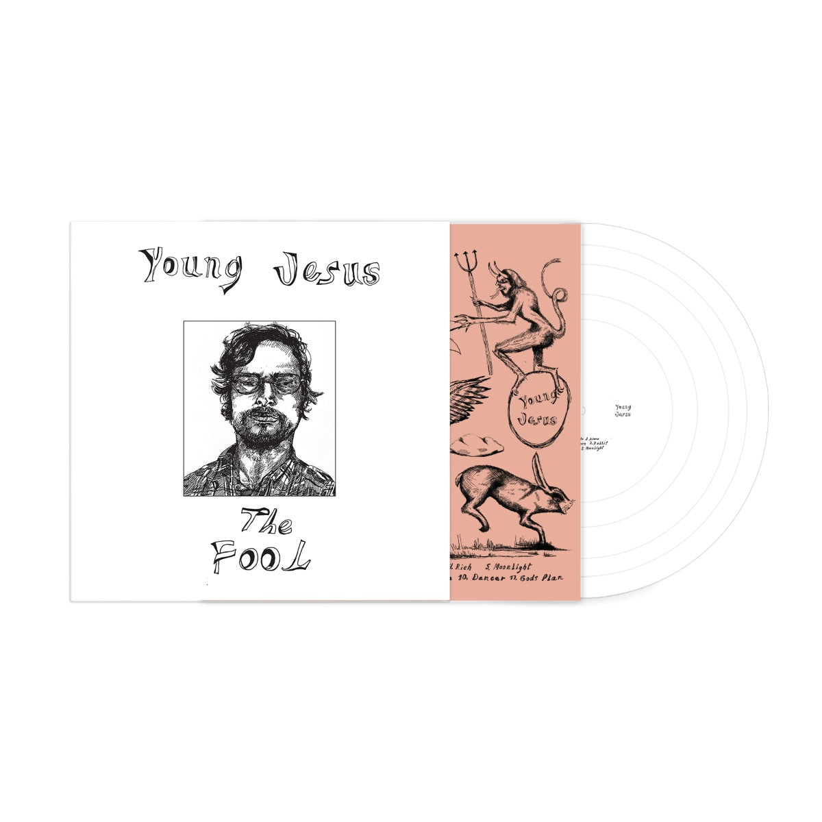Young Jesus - The Fool: Opaque White Vinyl LP