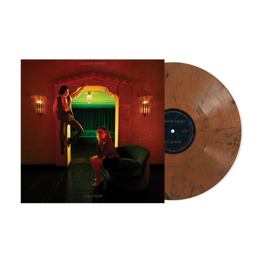 Sleater-Kinney - Little Rope: Limited Brown w/ Black Smoke Vinyl LP