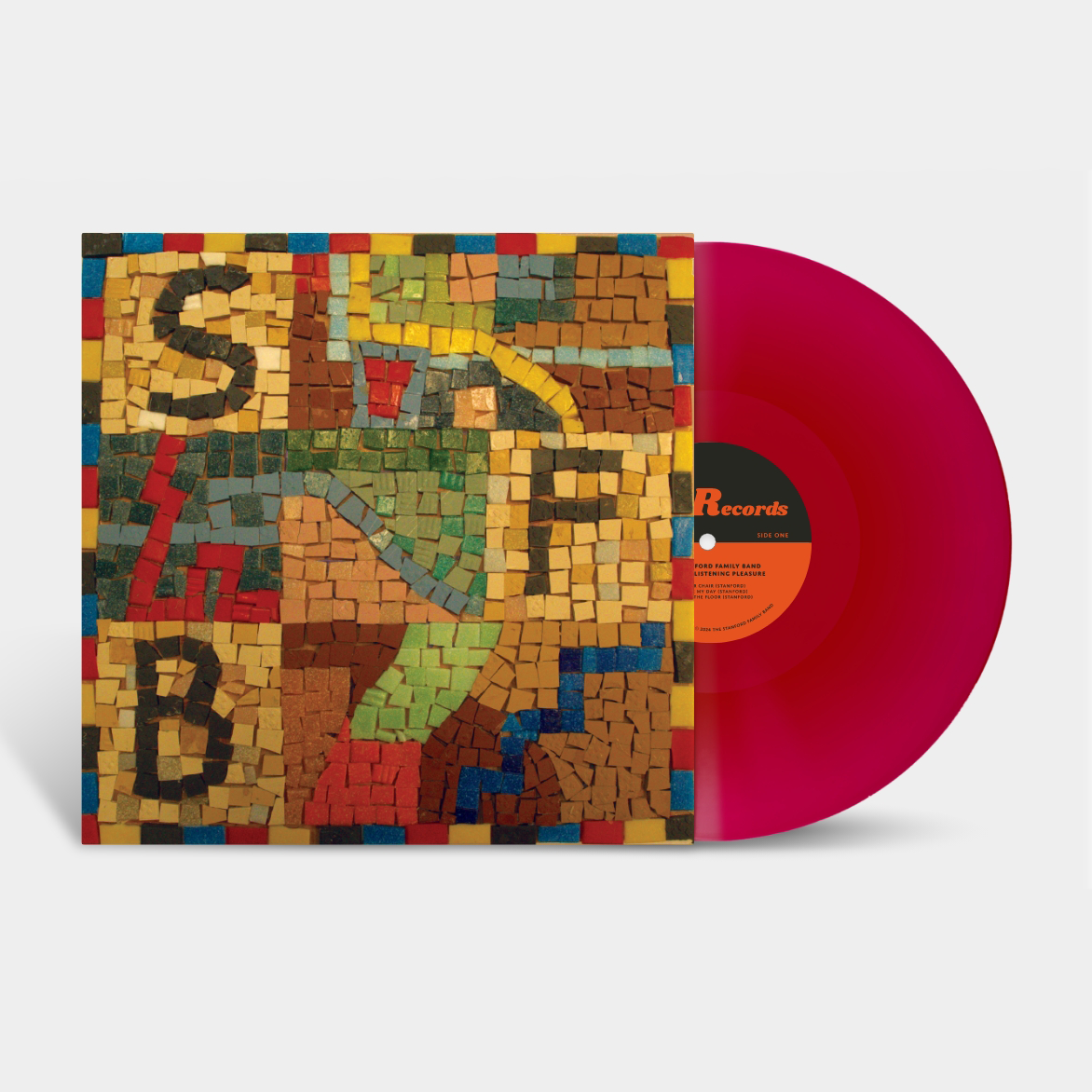 The Stanford Family Band - For Your Listening Pleasure: Limited Opaque Red Vinyl 12" EP