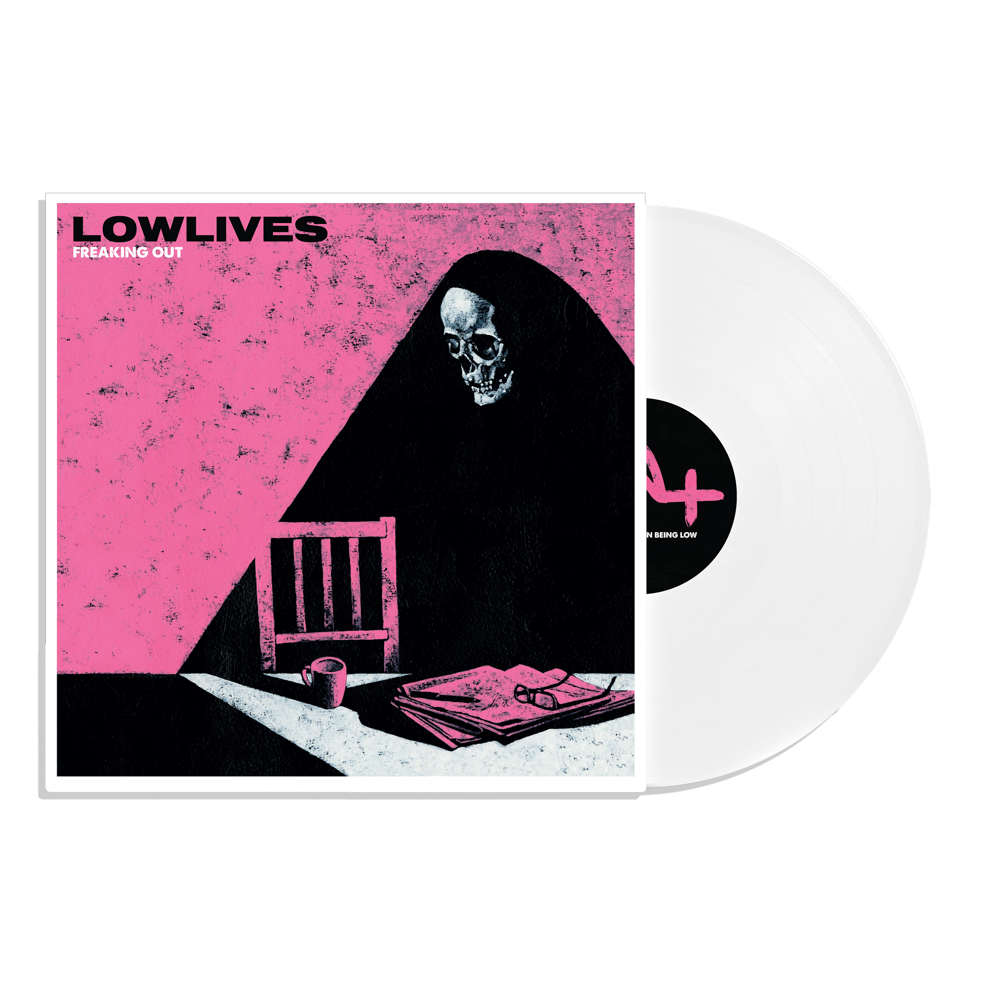 LOWLIVES - Freaking Out: Limited White Vinyl LP