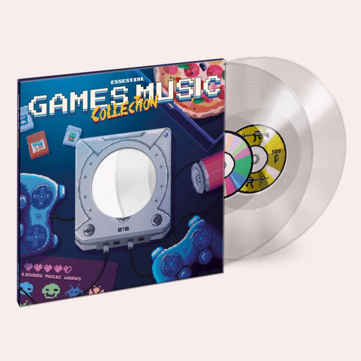 London Music Works - The Essential Games: Clear Vinyl 2LP