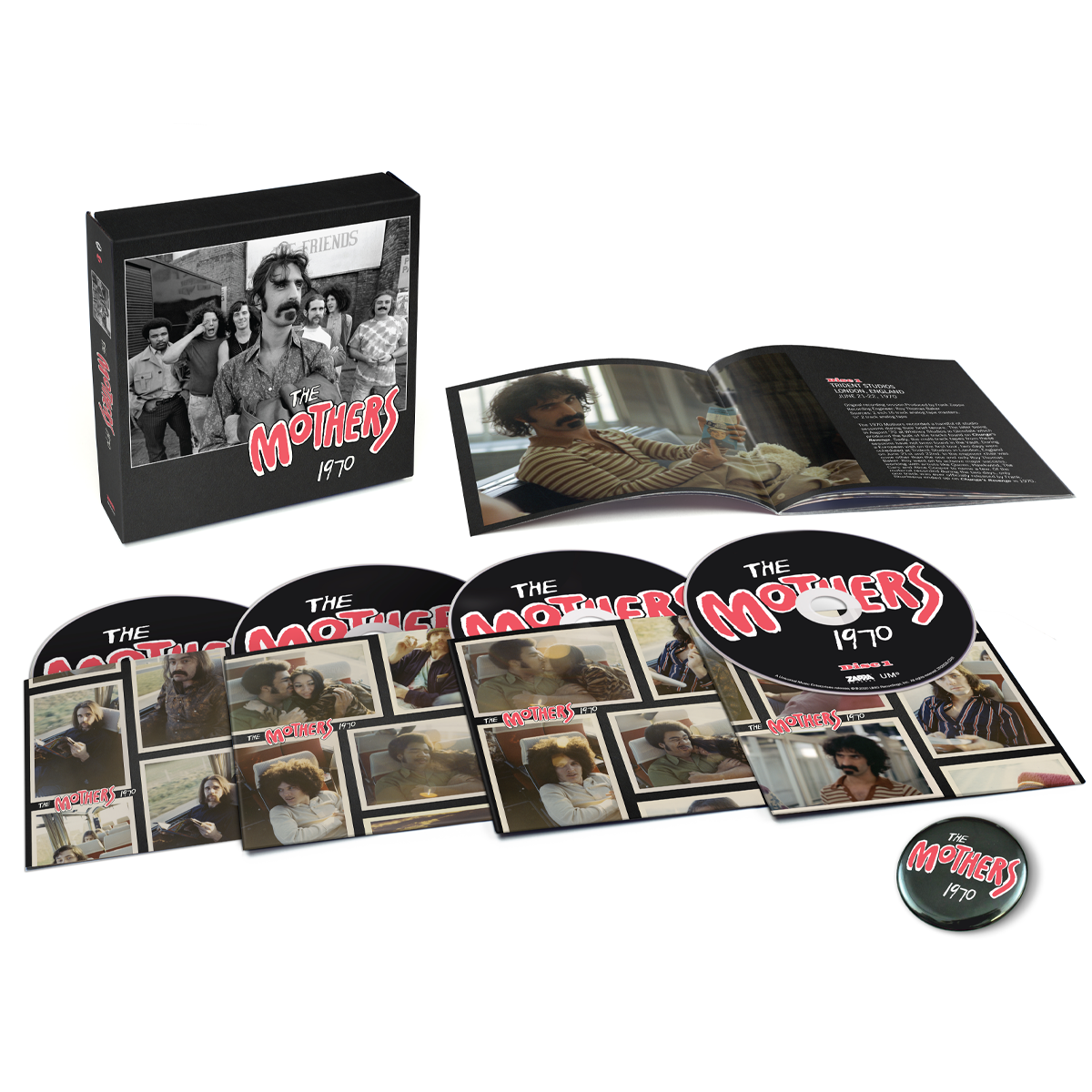 Frank Zappa - The Mothers 1970 (50th Anniversary):  4CD Box Set