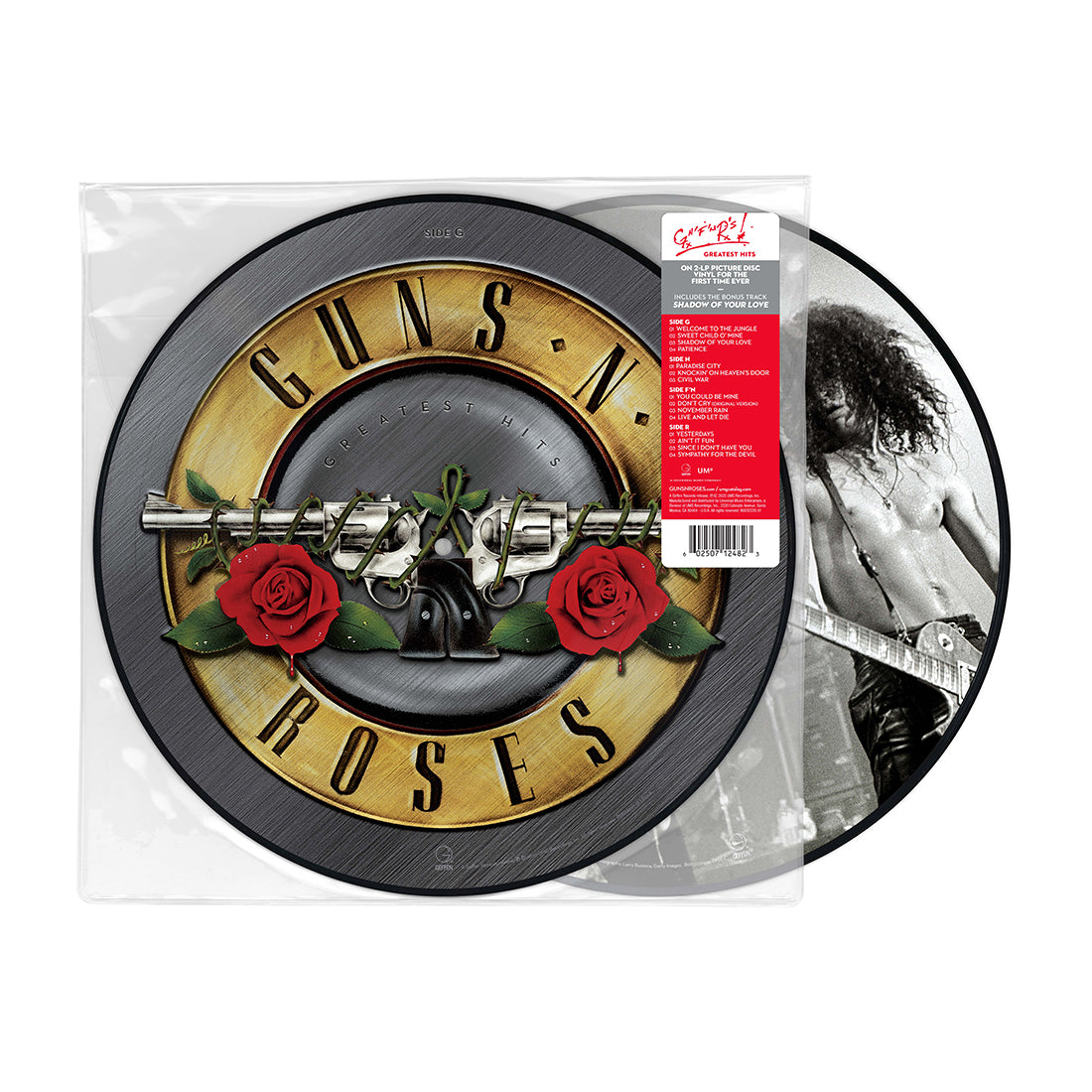 Guns N Roses - Greatest Hits: Limited Picture Disc Vinyl LP