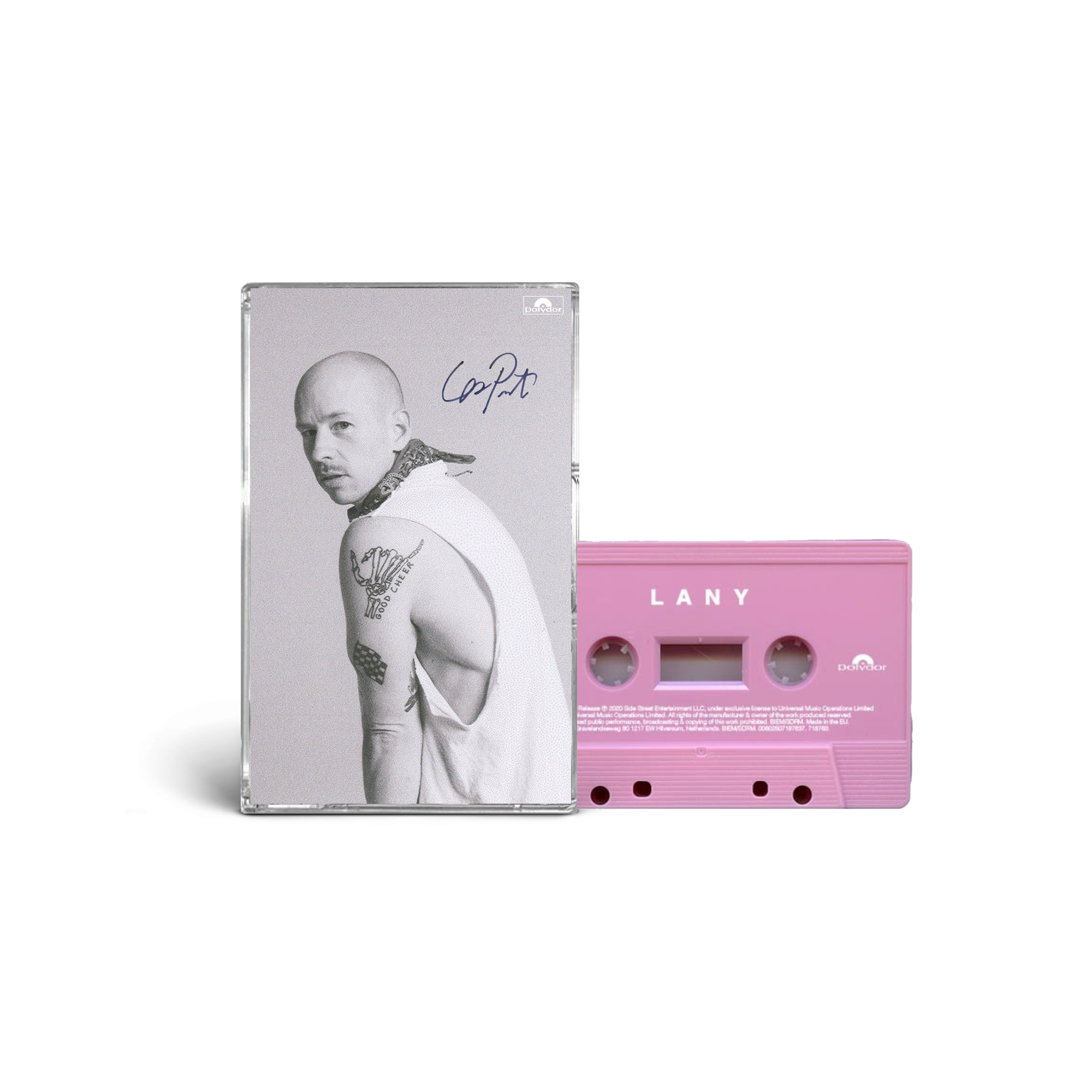 LANY - mama's boy: Limited Signed Pink Cassette