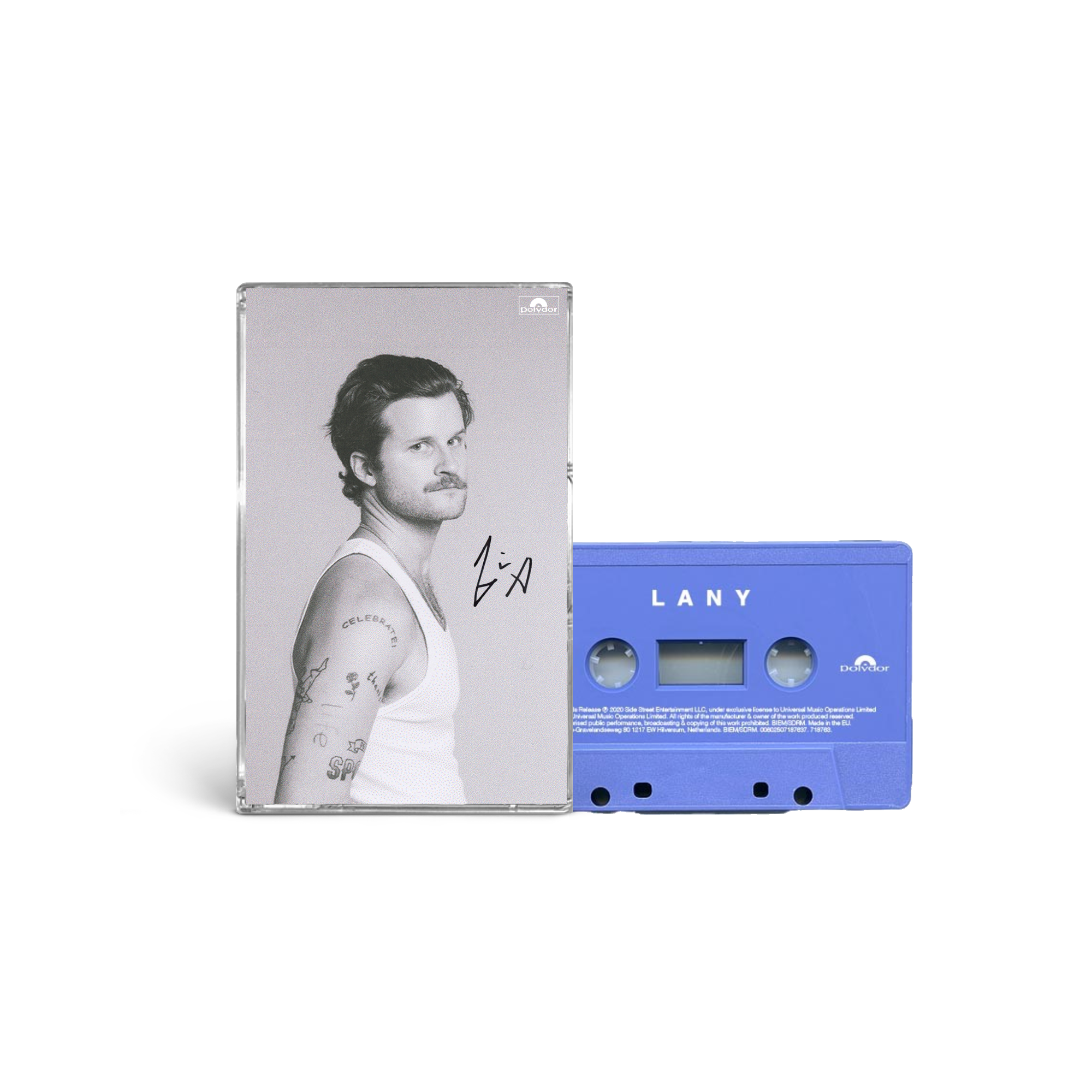 LANY - mama's boy: Limited Signed Blue Cassette