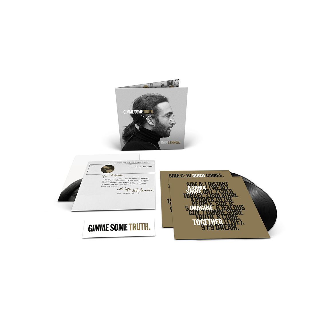 John Lennon, Yoko Ono - GIMME SOME TRUTH. Deluxe Vinyl 2LP