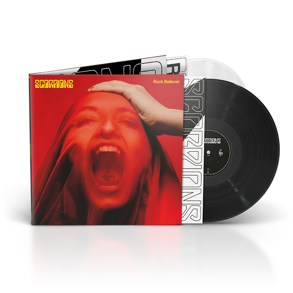 Scorpions - Rock Believer: Limited Deluxe Black + White Vinyl 2LP