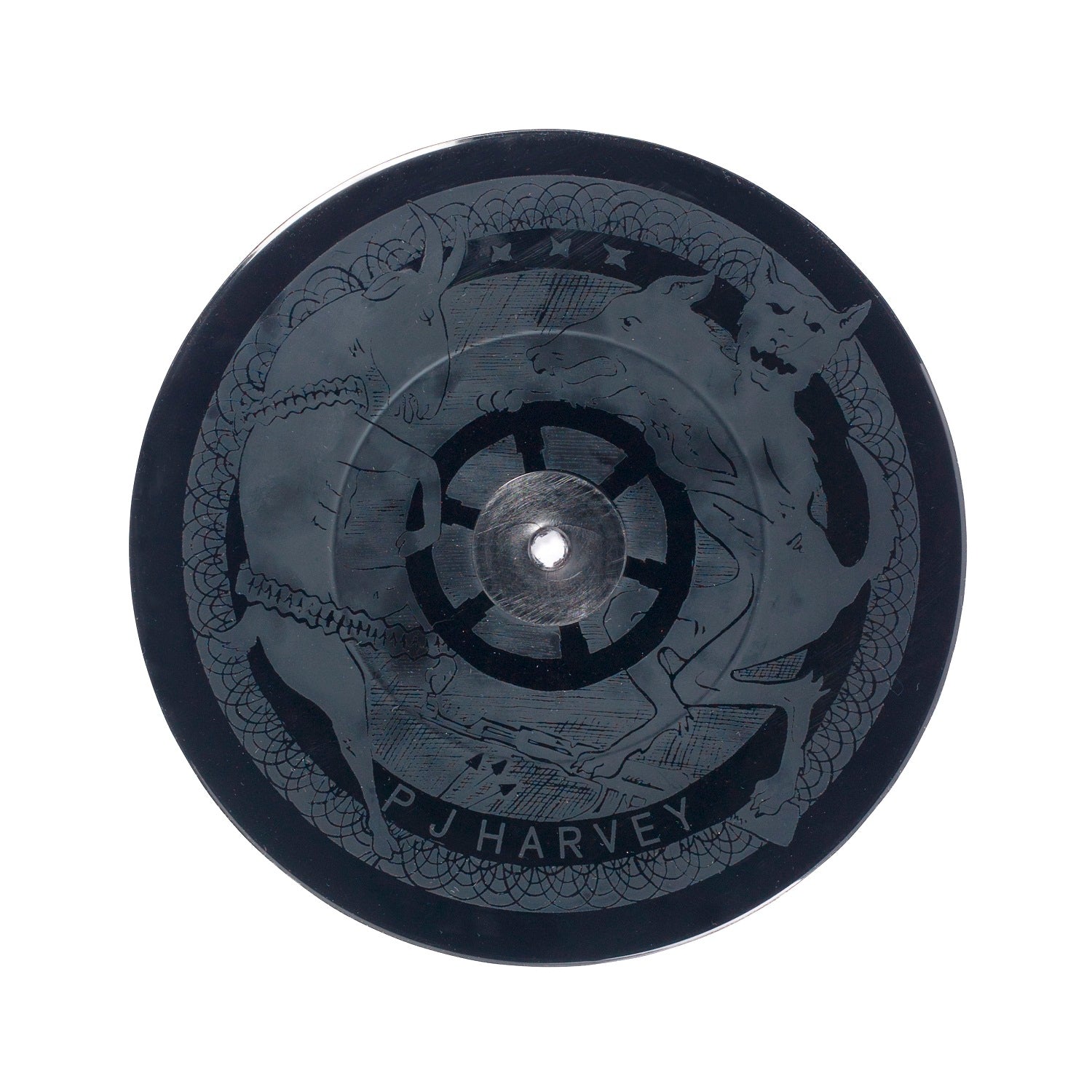 PJ Harvey - The Wheel: Etched Vinyl 7" Single
