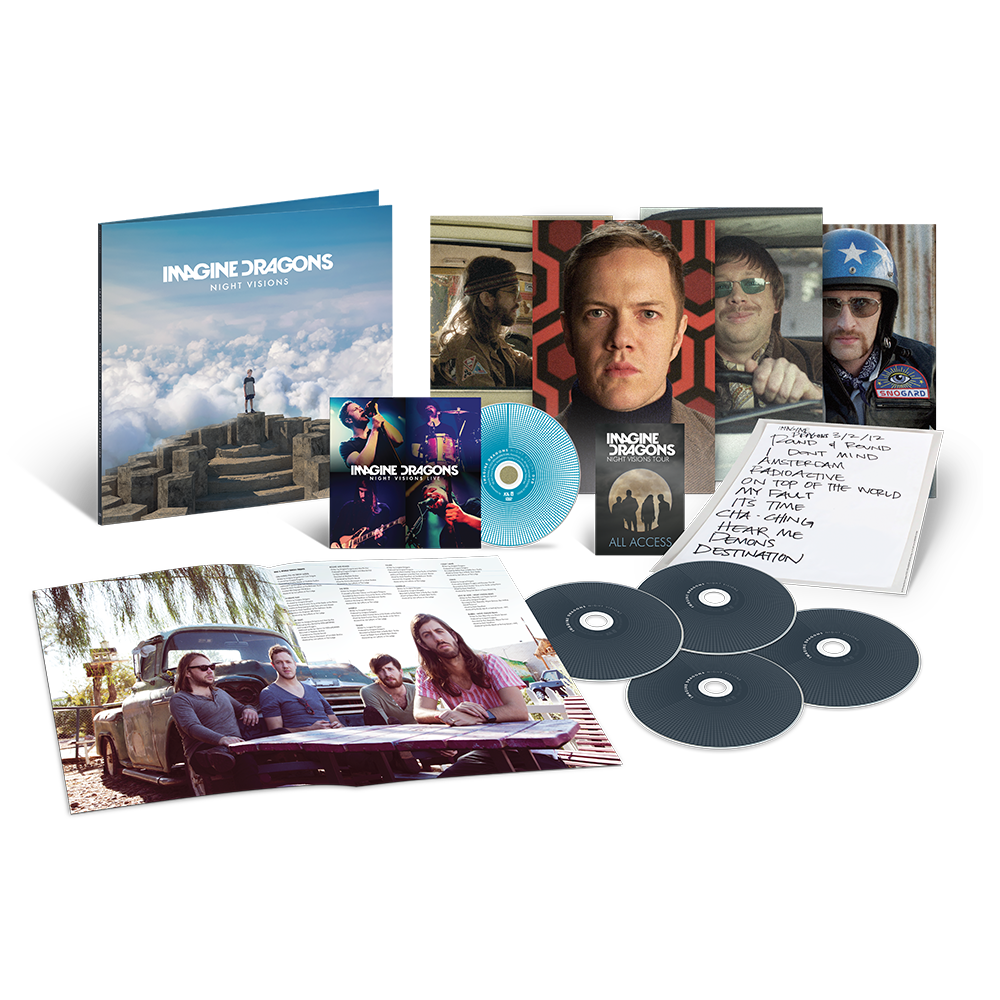 Imagine Dragons - Night Visions - 10th Anniversary Edition: Super Deluxe 4CD + DVD Box Set