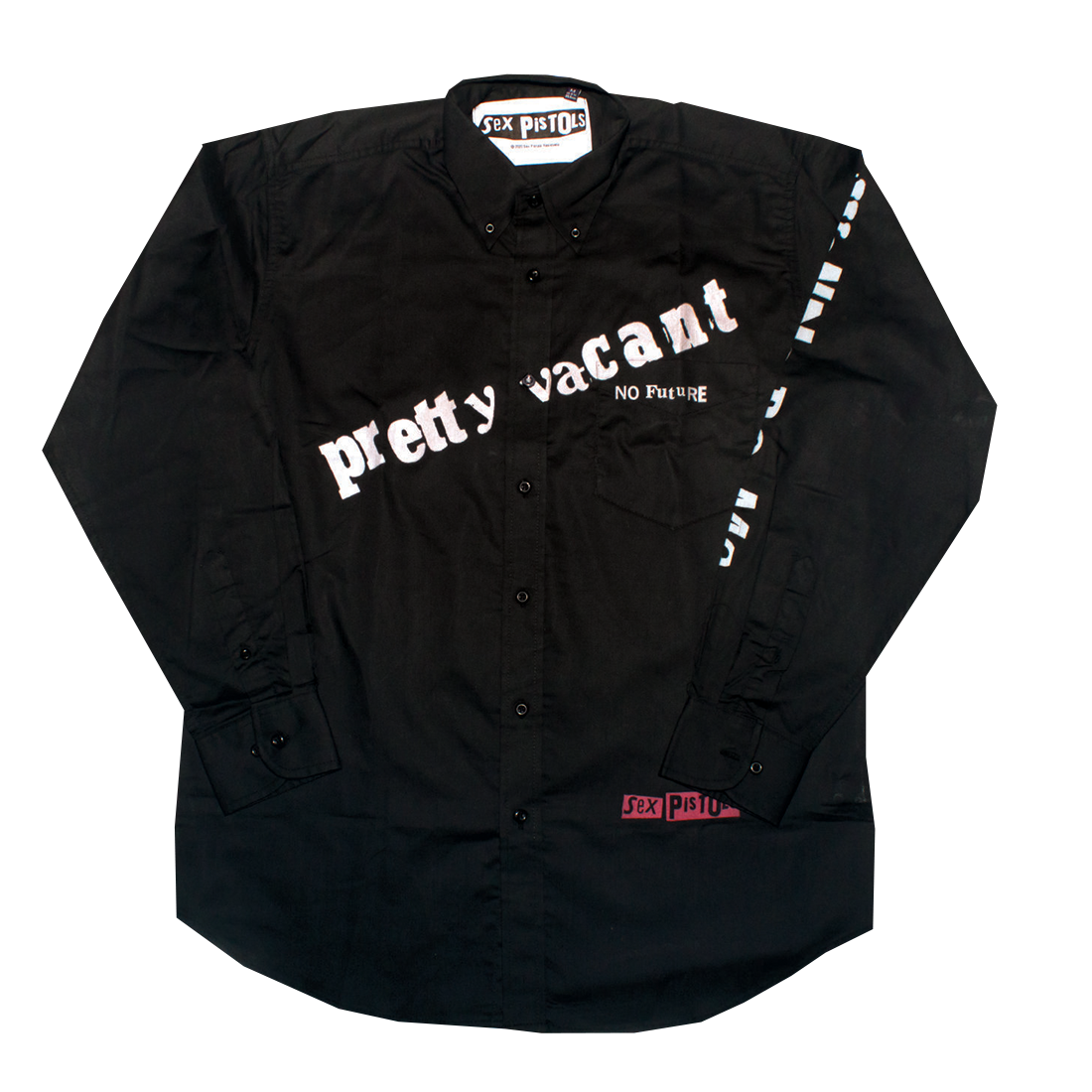 Sex Pistols - Pretty Vacant: Slogan Shirt - Recordstore