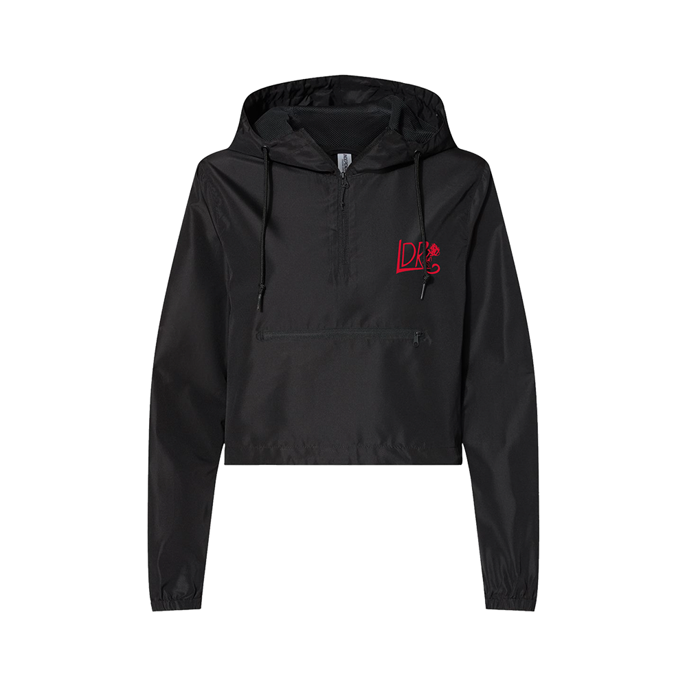 Cropped windbreaker deals