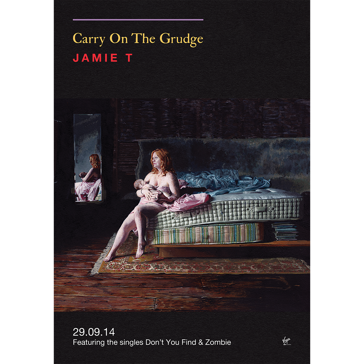 Jamie T - Carry On The Grudge: Signed Poster