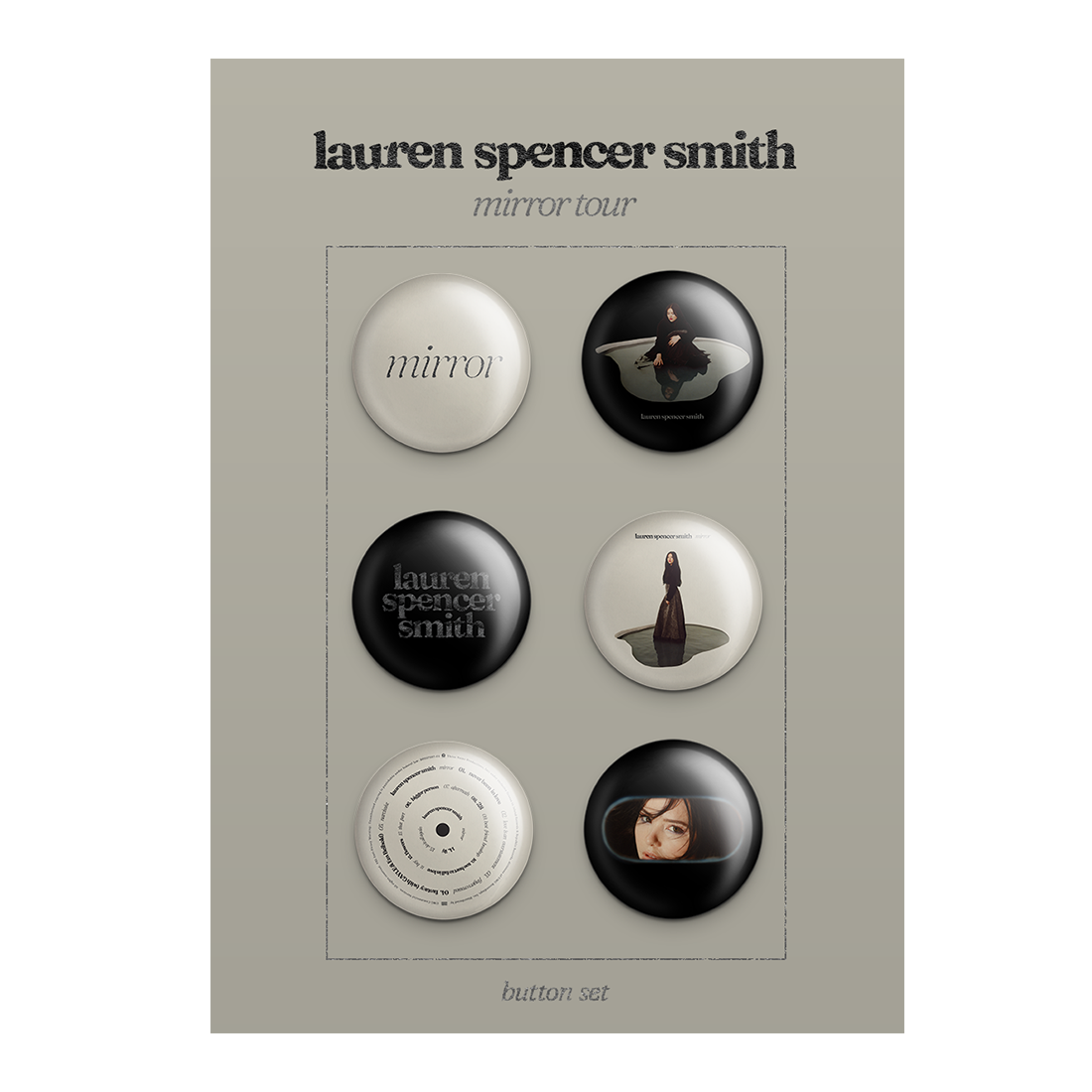 Lauren Spencer Smith - Mirror Button Pack